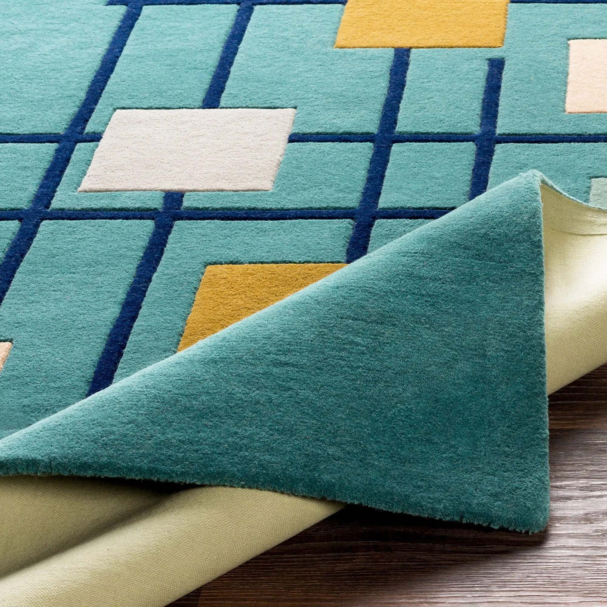 Livabliss Soderkoping Hand Tufted Wool Area Rug