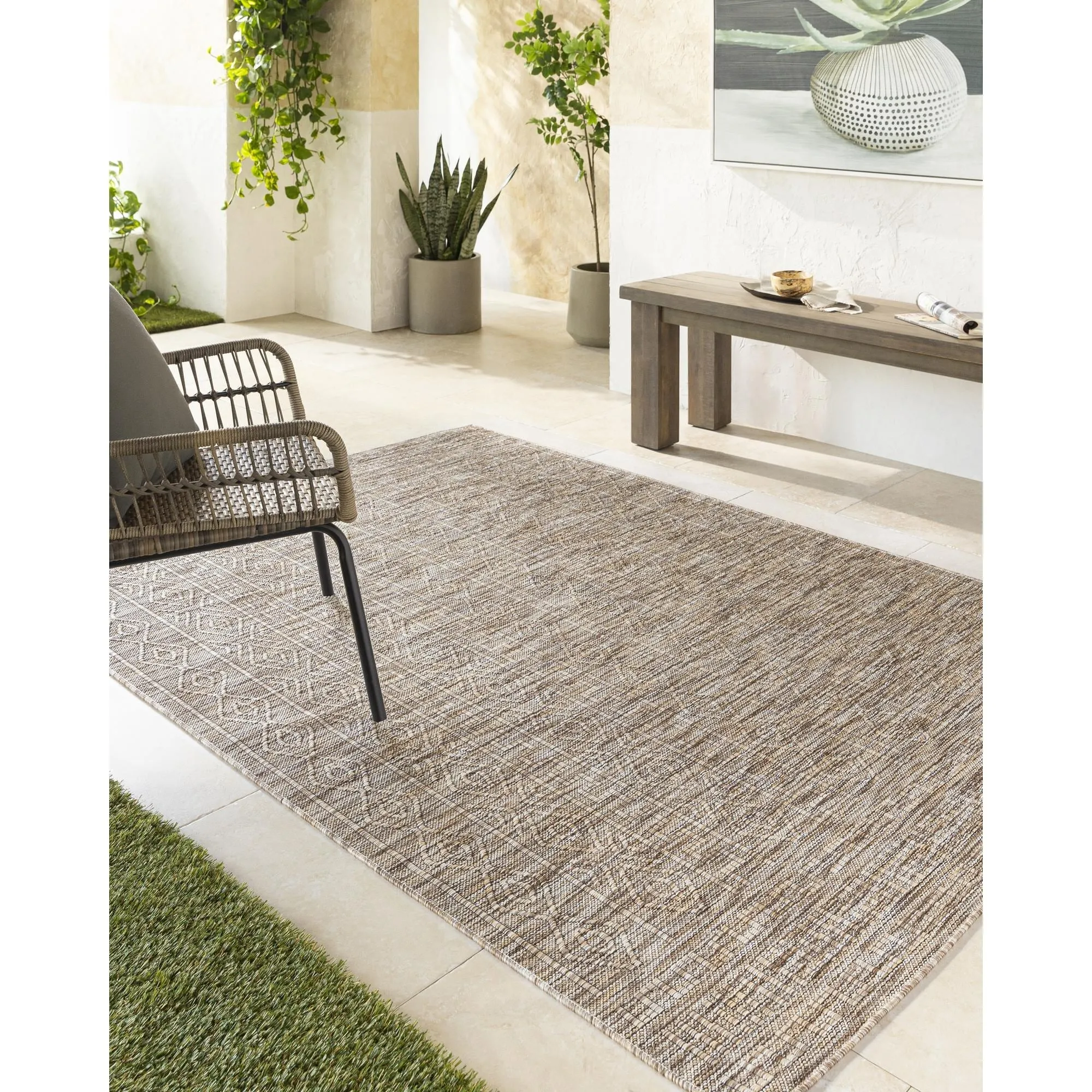 Livabliss Terrace Transitional Moroccan Area Rug