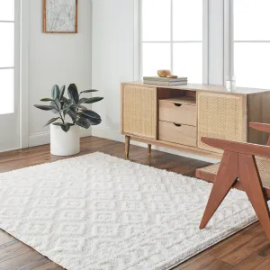 Livabliss Transitional Rodos Diamond Area Rug
