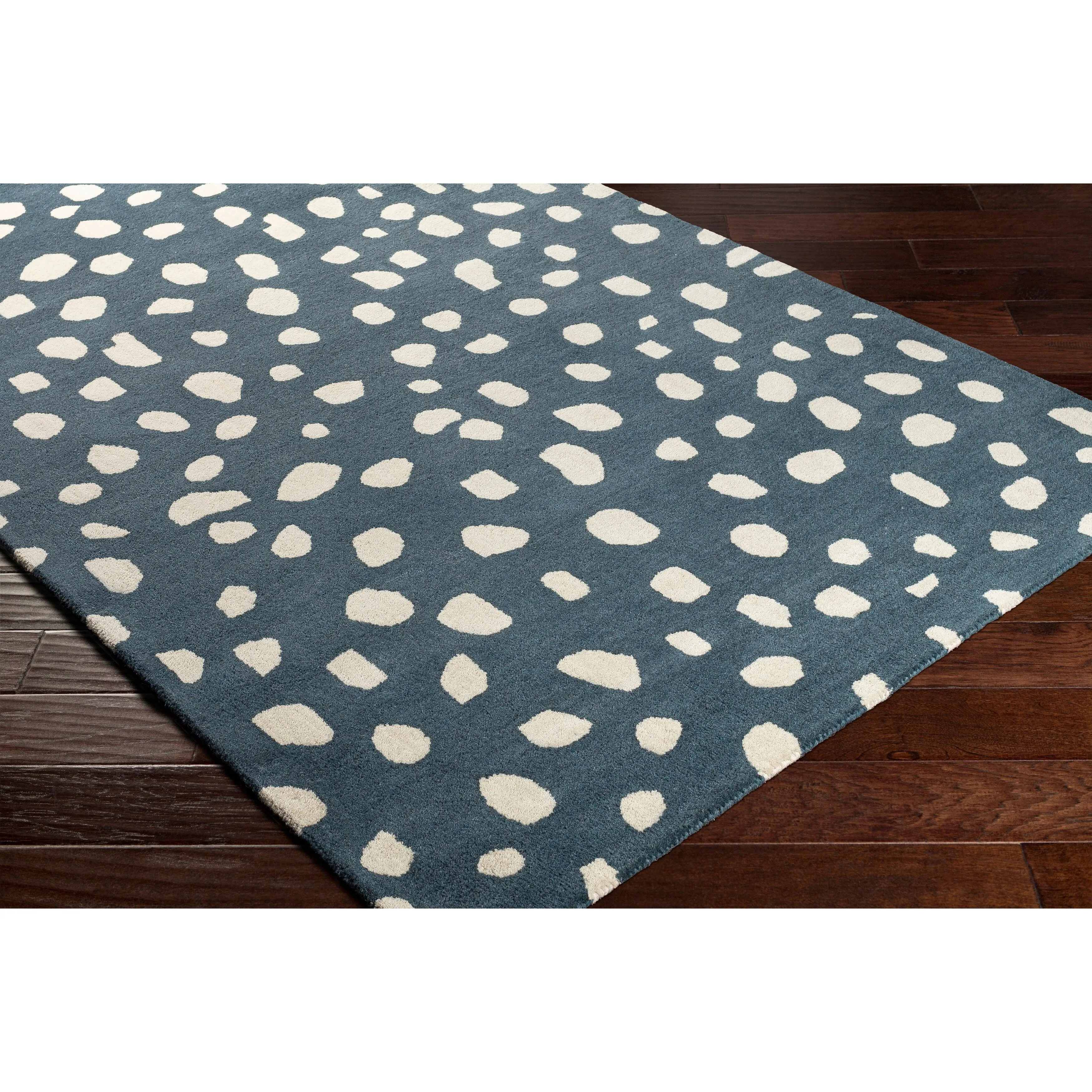 Livabliss Tunas Handmade Animal Print Wool Area Rug