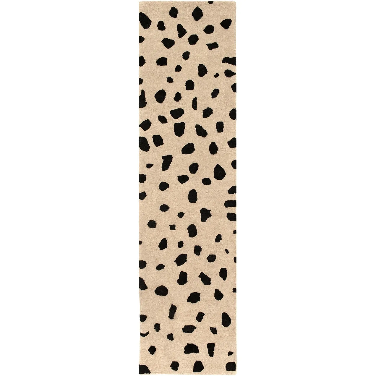 Livabliss Tunas Handmade Animal Print Wool Area Rug