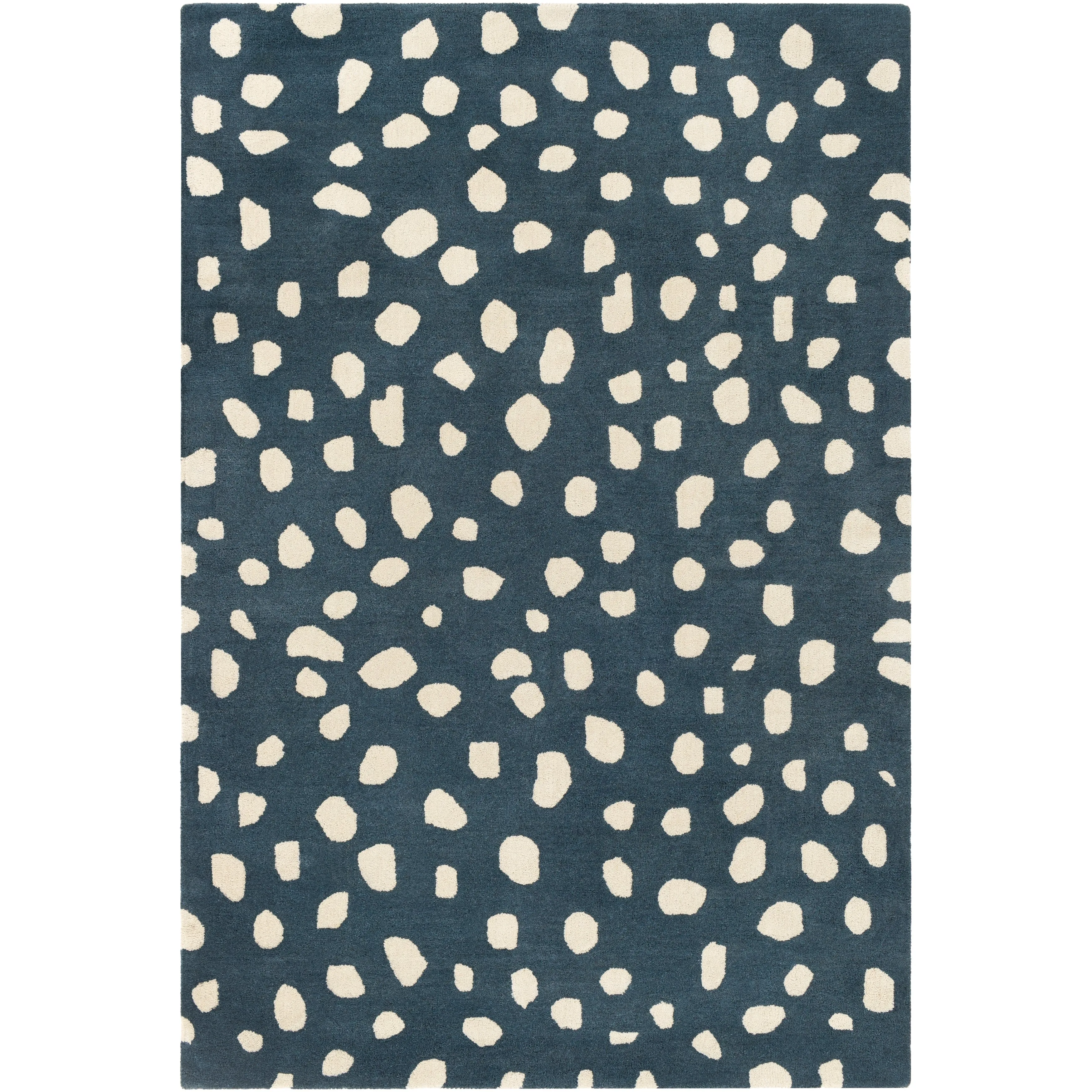 Livabliss Tunas Handmade Animal Print Wool Area Rug