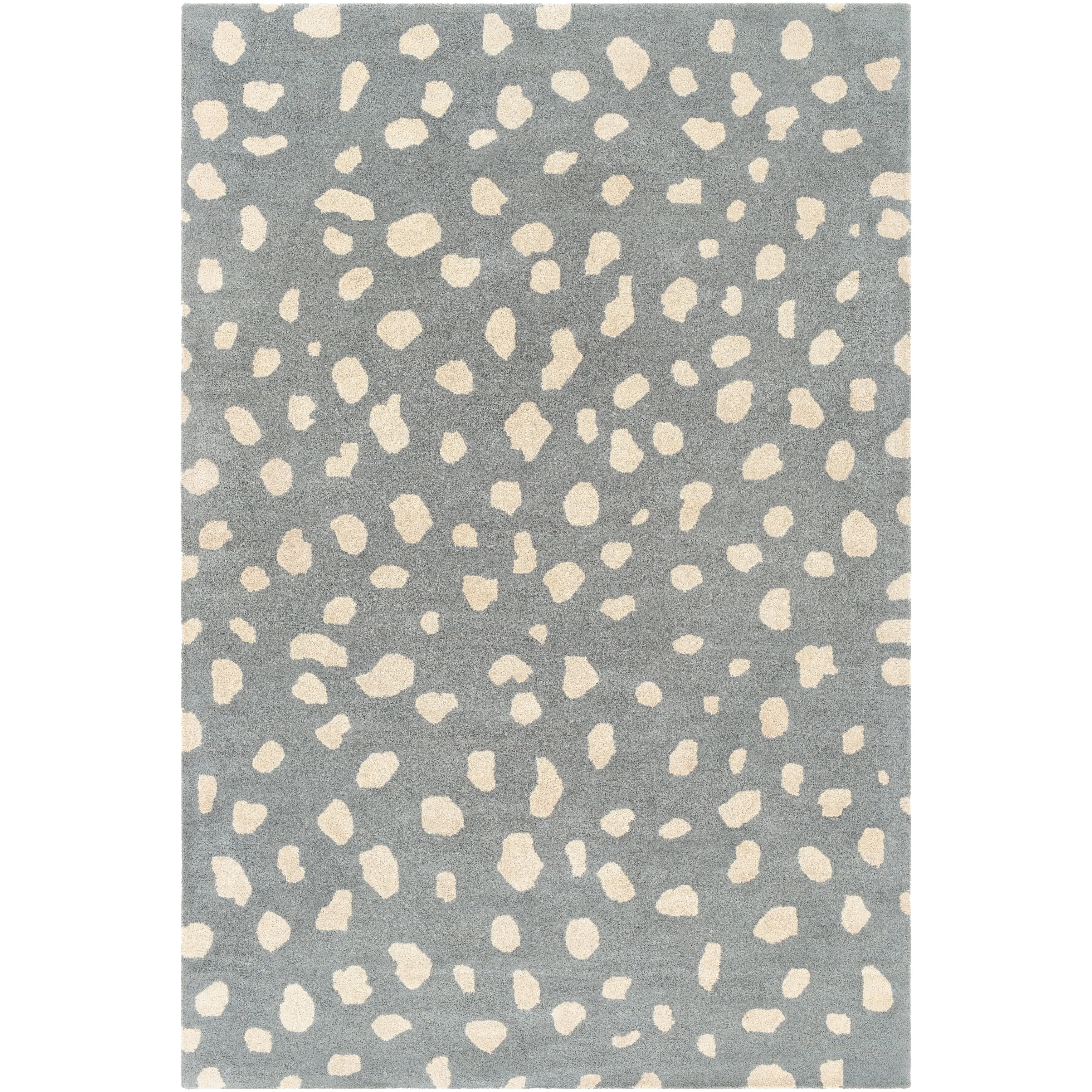 Livabliss Tunas Handmade Animal Print Wool Area Rug