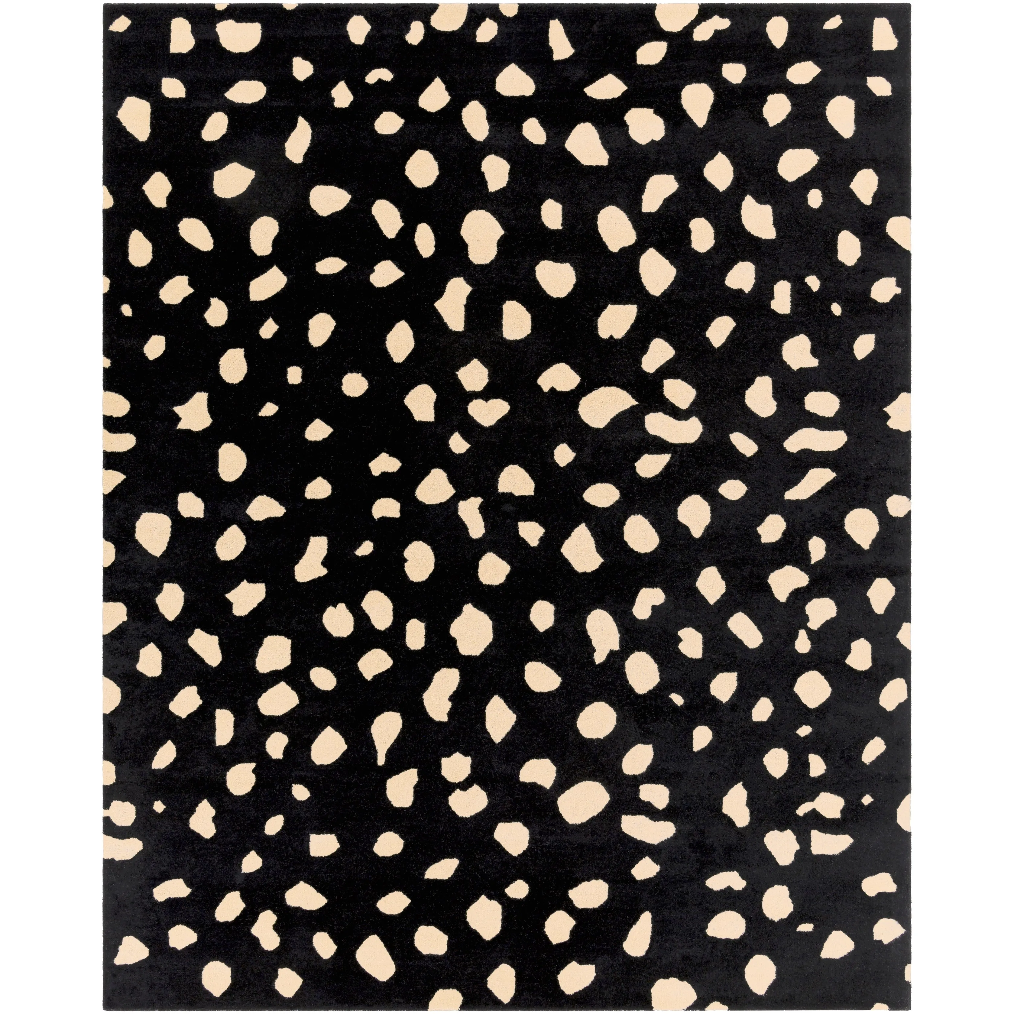 Livabliss Tunas Handmade Animal Print Wool Area Rug