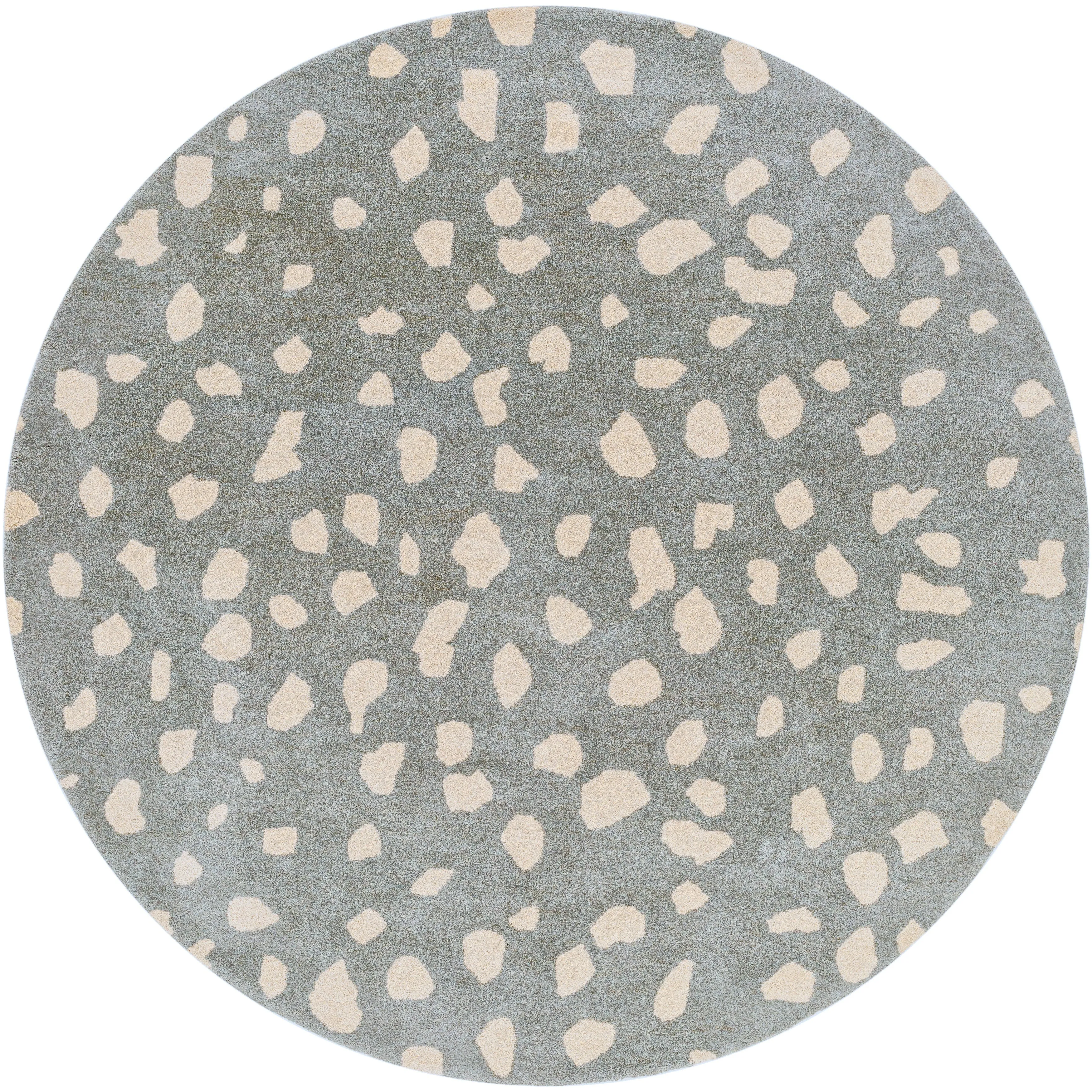 Livabliss Tunas Handmade Animal Print Wool Area Rug
