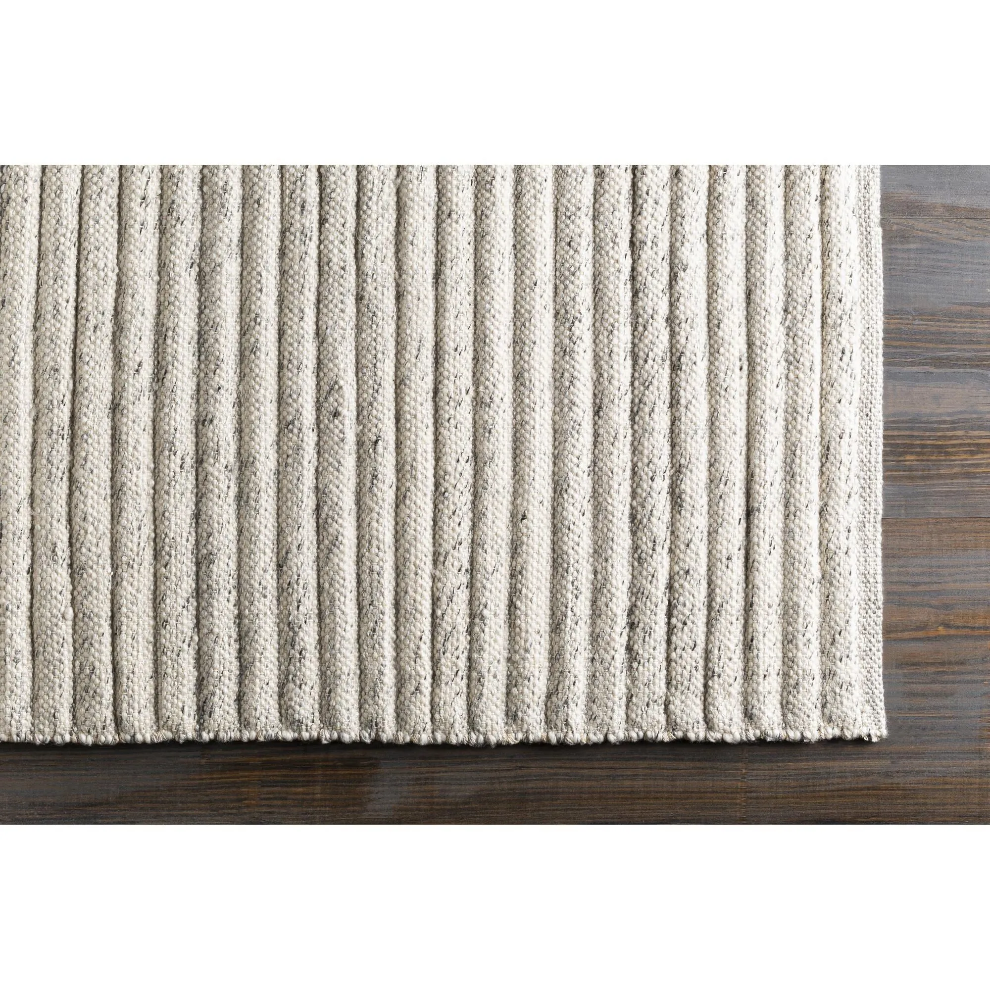 Livabliss Tundra Scandinavian Stripe Hand Woven Area Rug