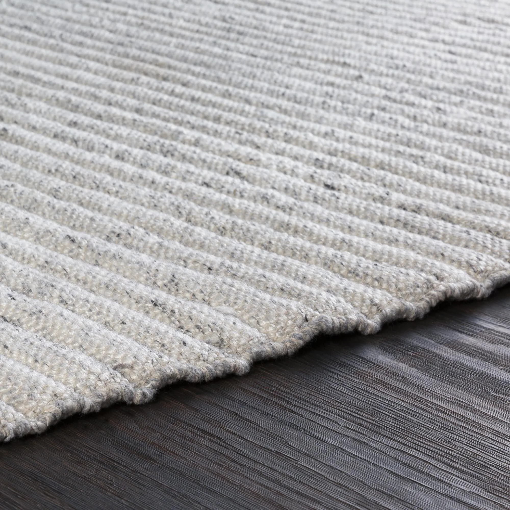 Livabliss Tundra Scandinavian Stripe Hand Woven Area Rug