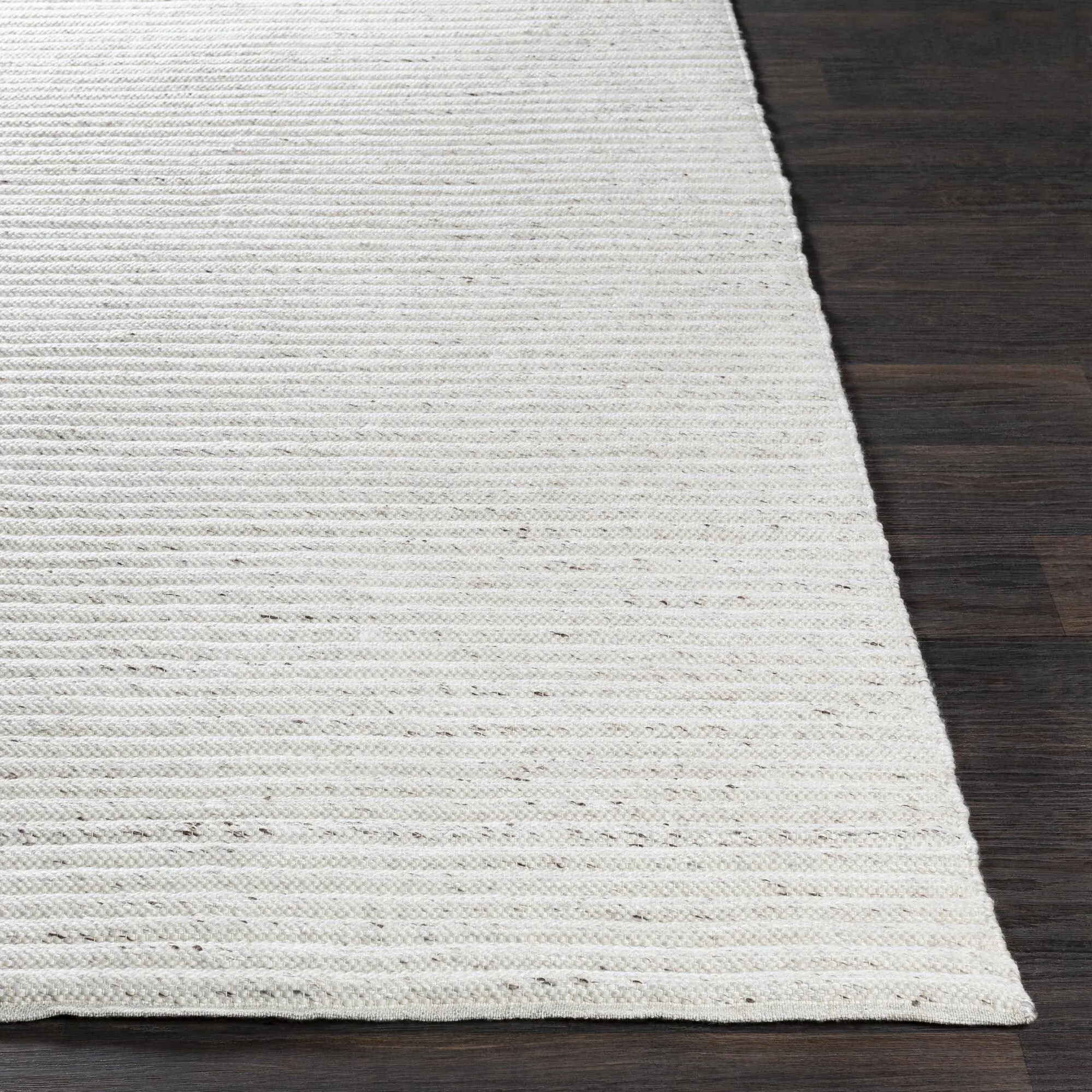 Livabliss Tundra Scandinavian Stripe Hand Woven Area Rug