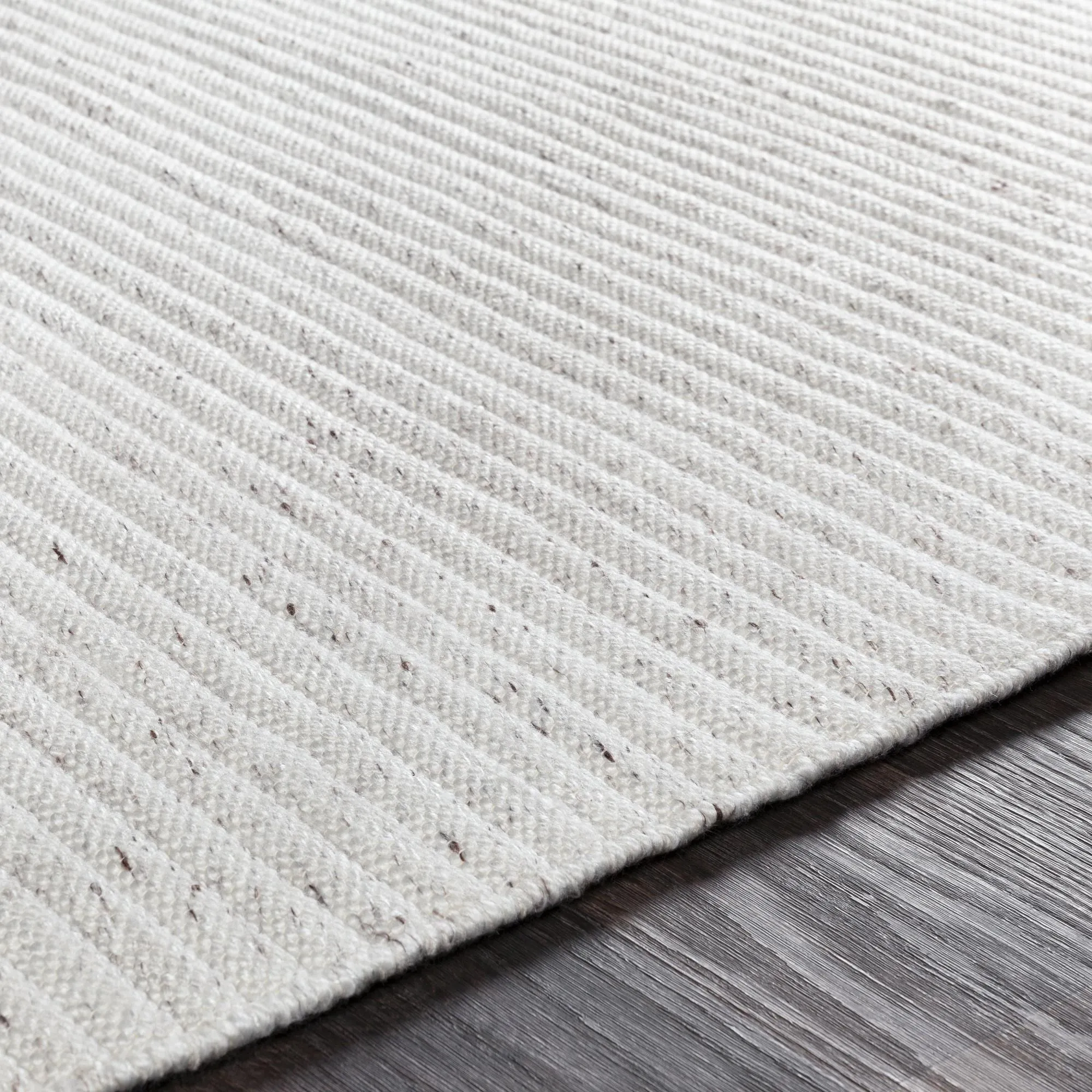Livabliss Tundra Scandinavian Stripe Hand Woven Area Rug