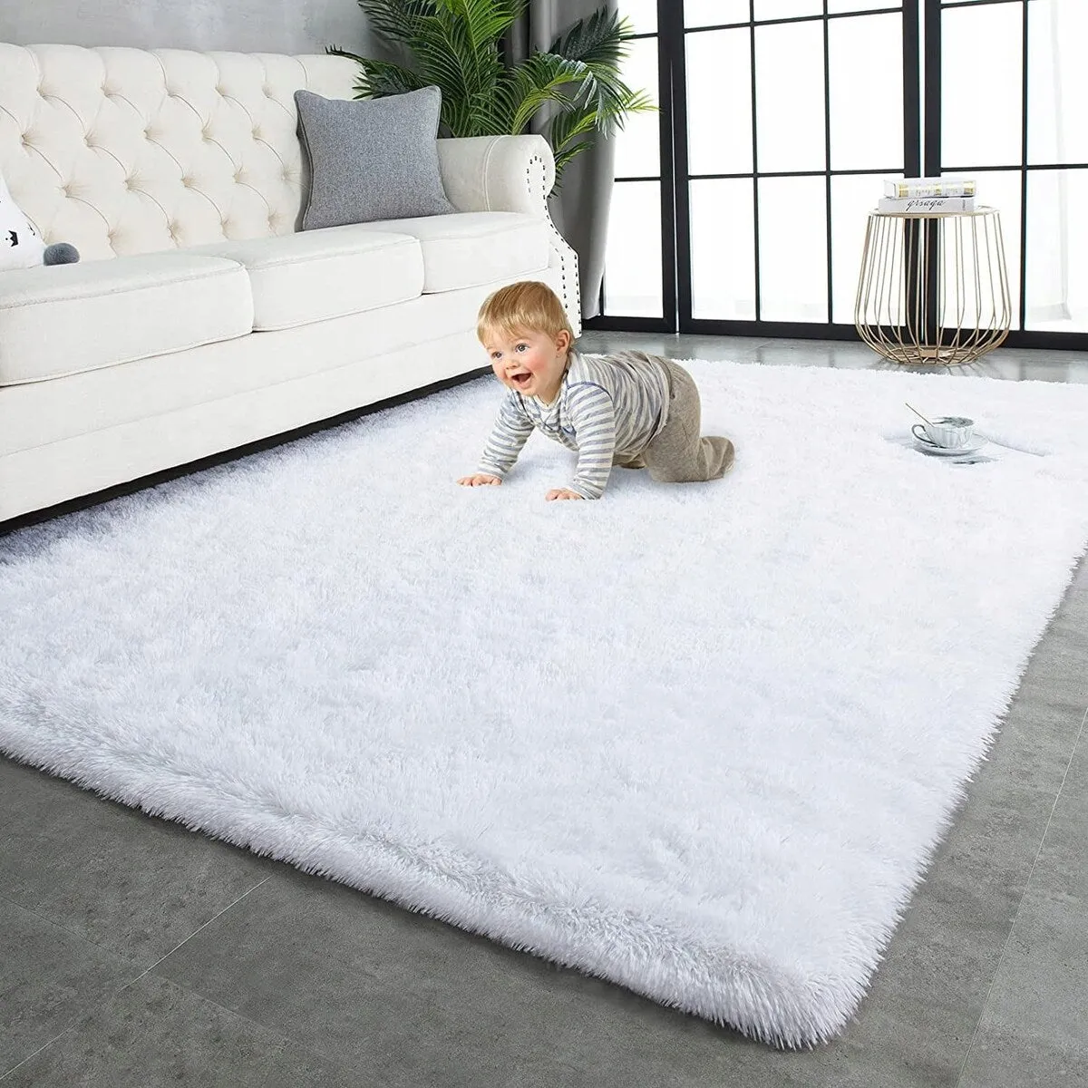 Living Room Love-seat Couch Rug Kids' Room Floor Mat - 2' x 3'
