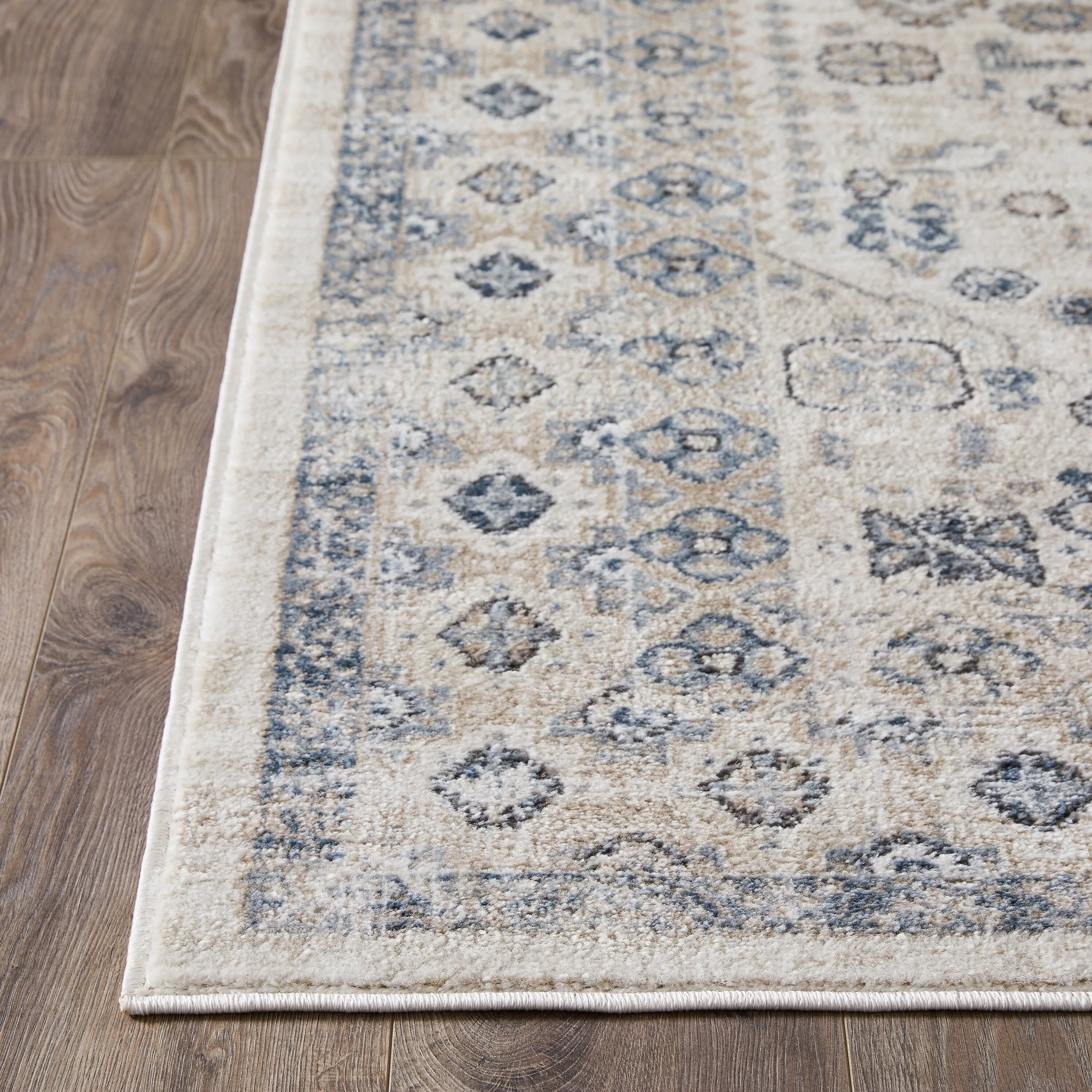 Loomaknoti Kehleigh Awester Cream Area Rug