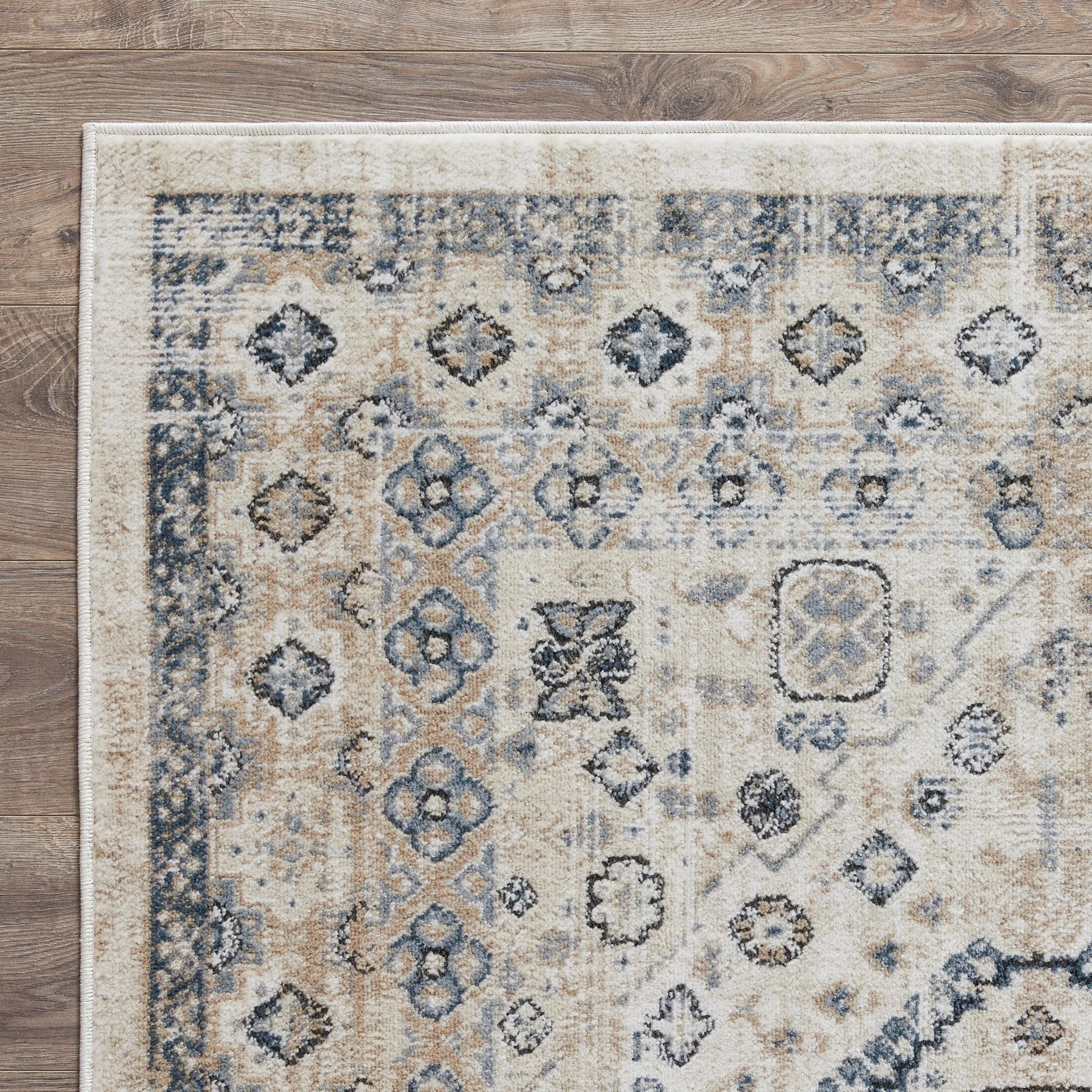 Loomaknoti Kehleigh Awester Cream Area Rug