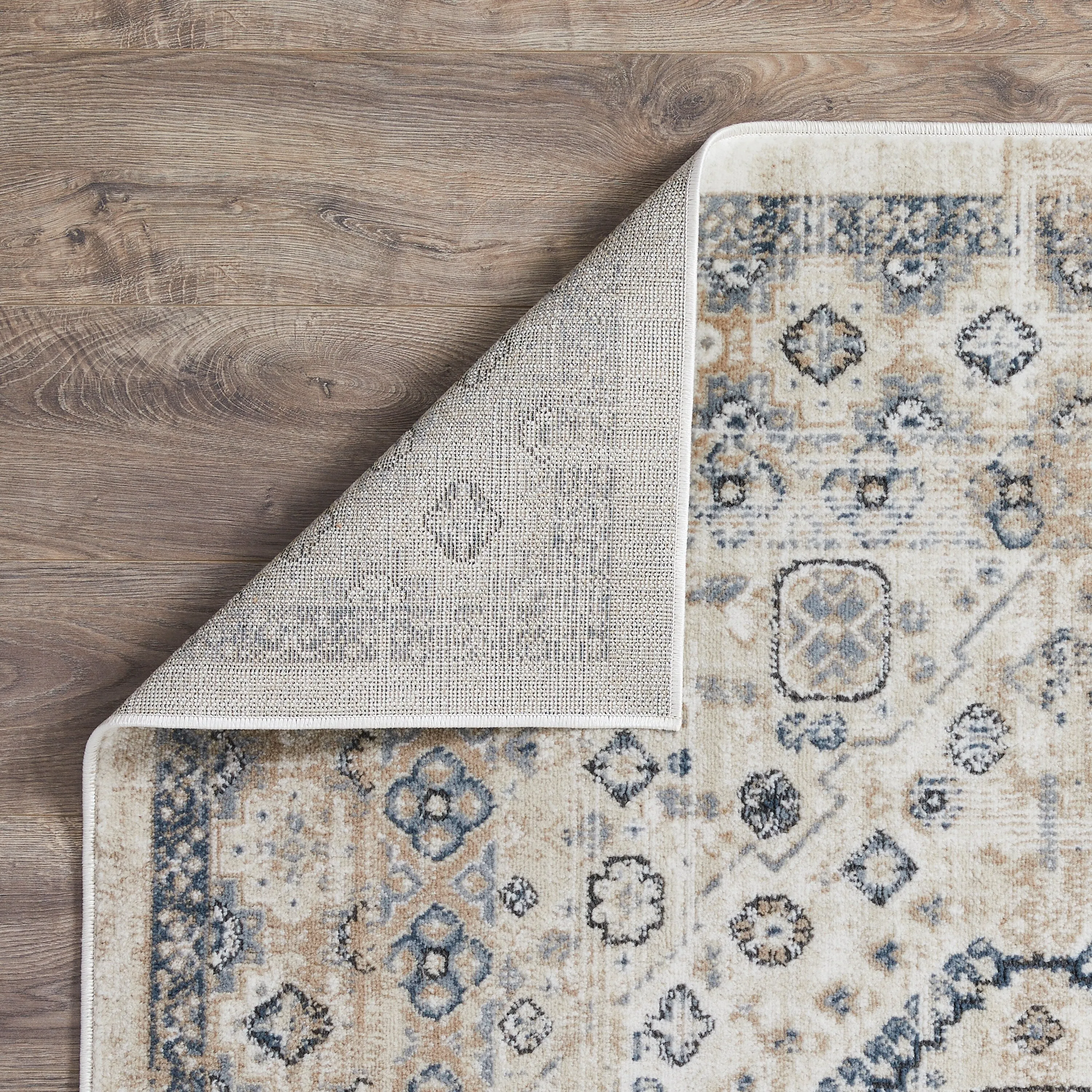 Loomaknoti Kehleigh Awester Cream Area Rug