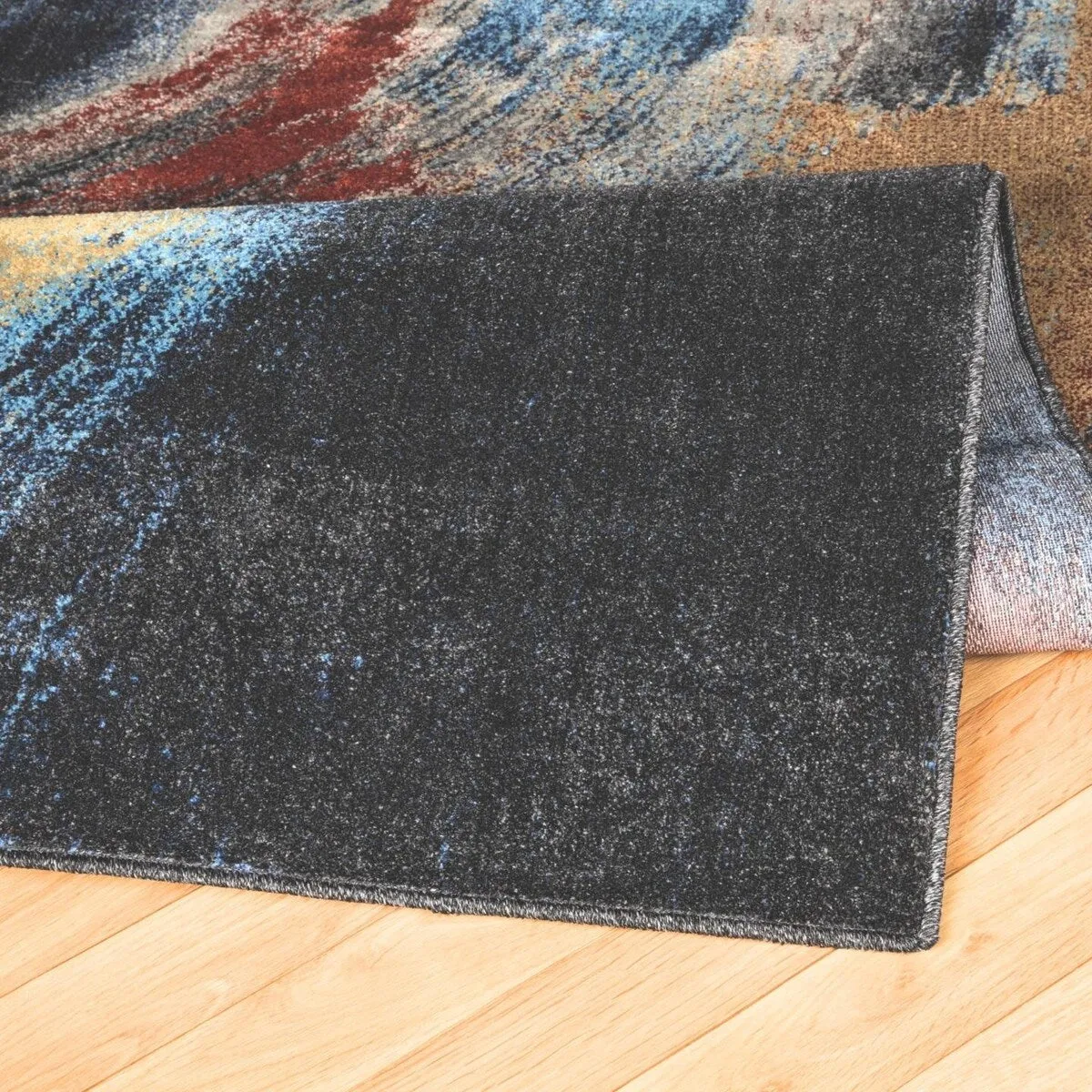 Luxe Weavers Abstract Area Rug. Stain-Resistant Carpet