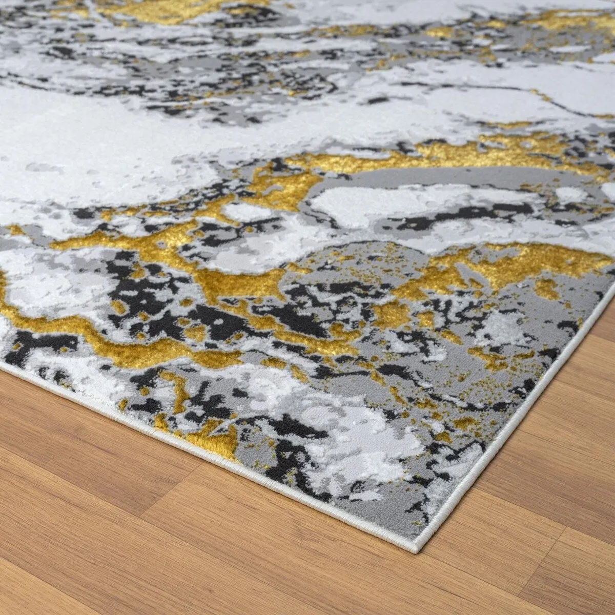 Luxe Weavers Abstract Marble Area Rug. Indoor Carpet