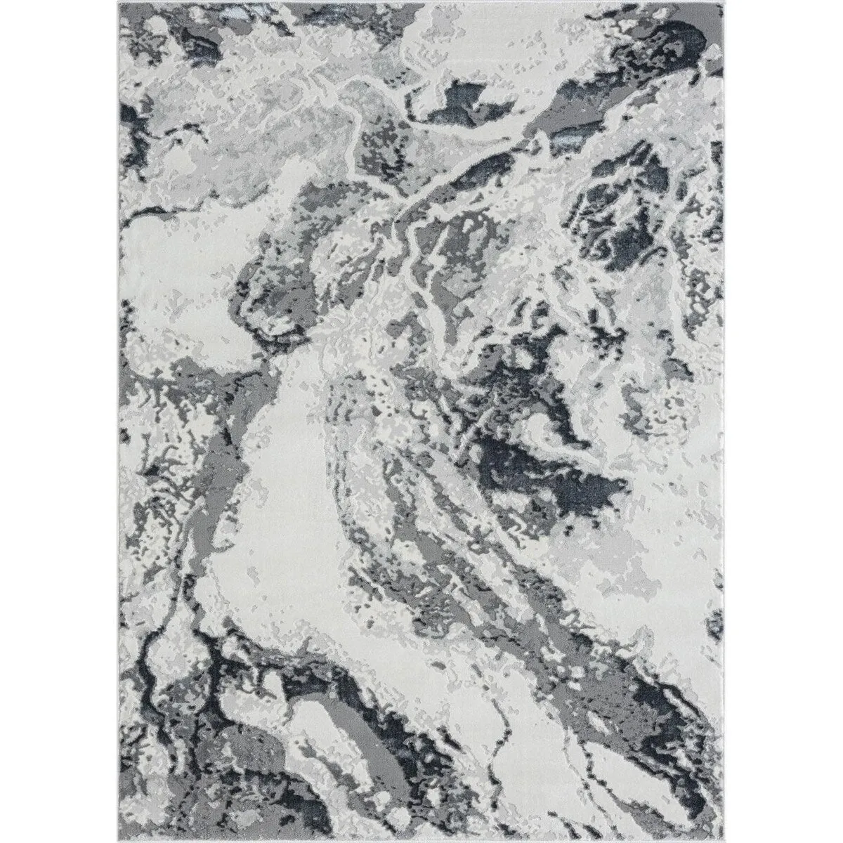 Luxe Weavers Abstract Marble Area Rug. Indoor Carpet