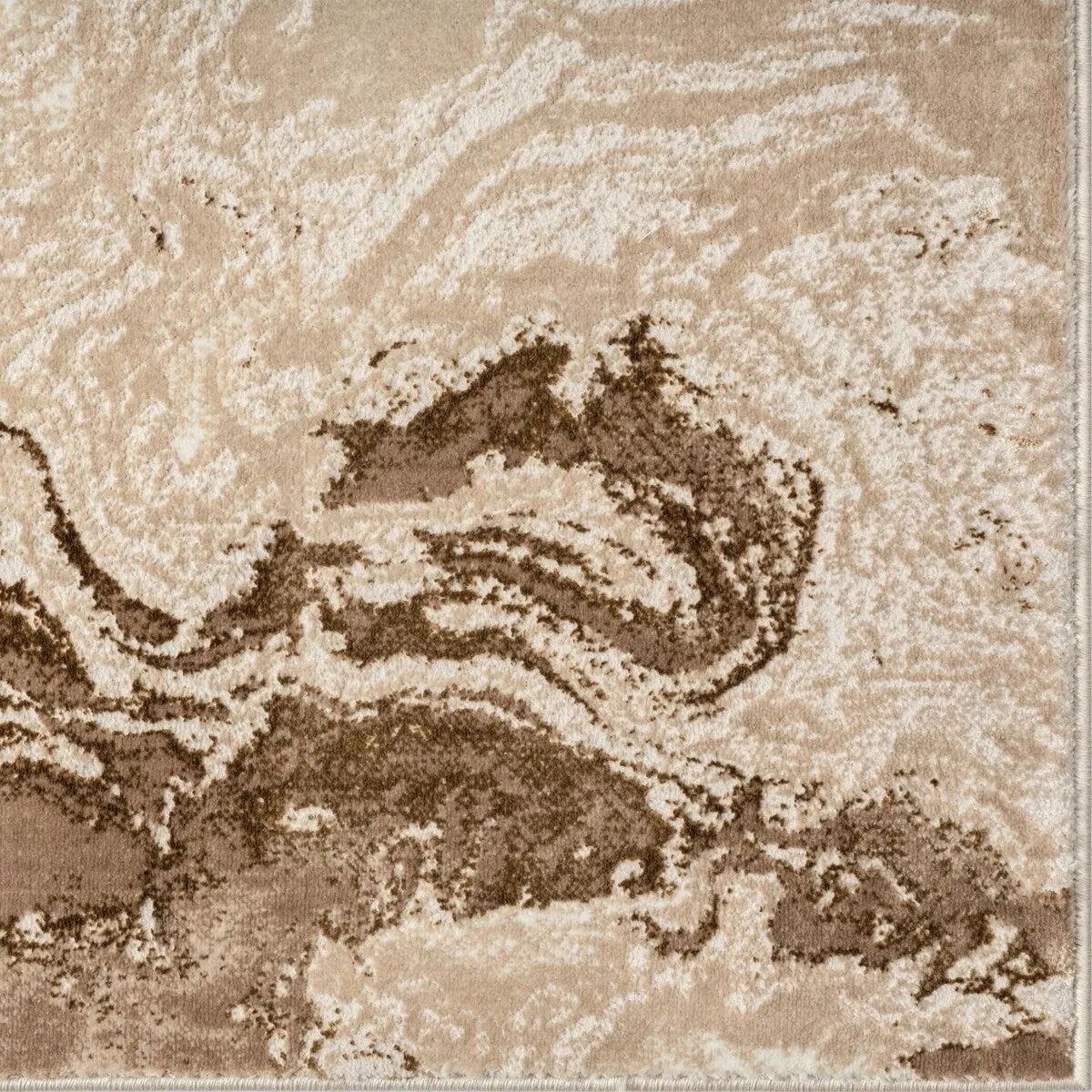 Luxe Weavers Marble Abstract Area Rug. Non-Shedding Carpet
