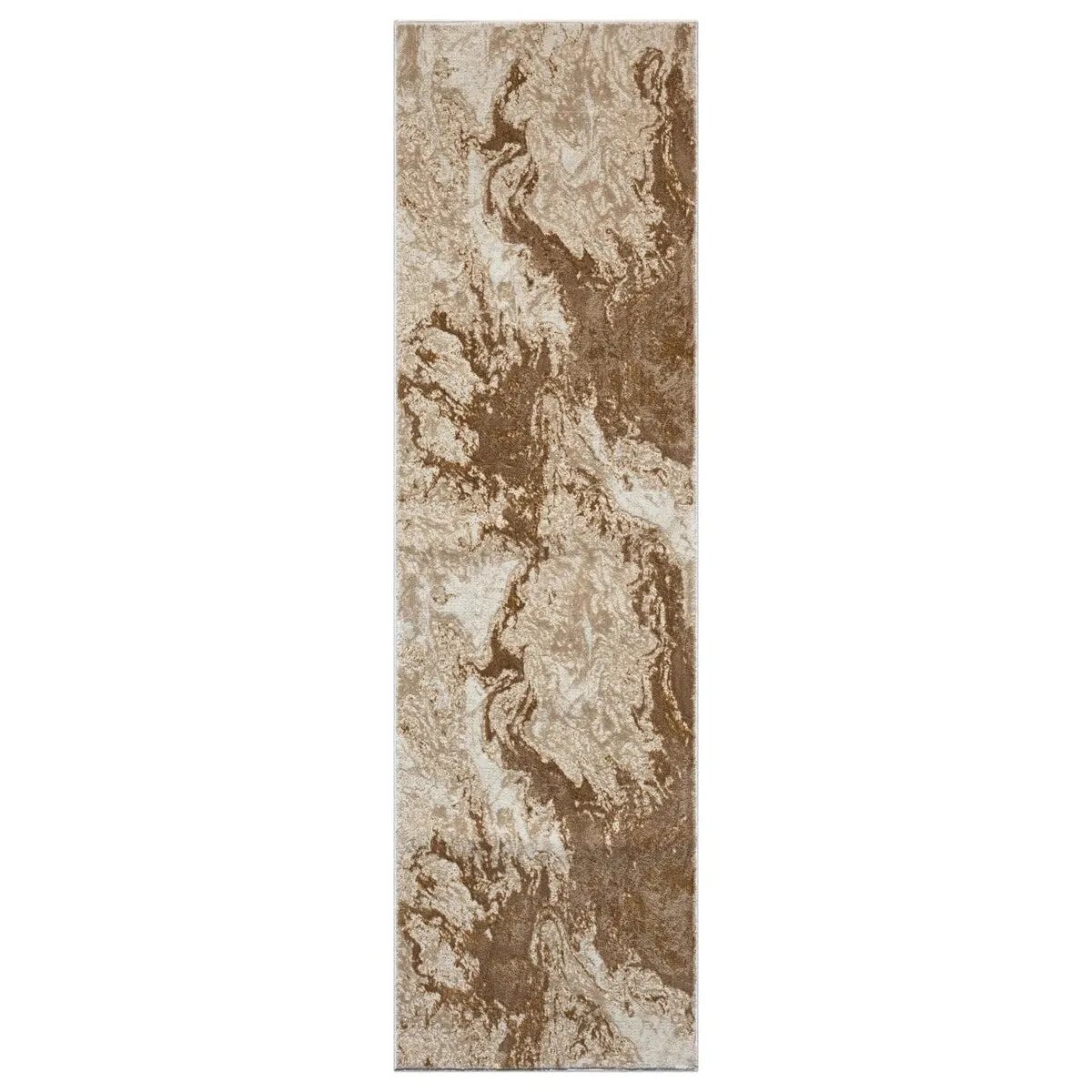 Luxe Weavers Marble Abstract Area Rug. Non-Shedding Carpet