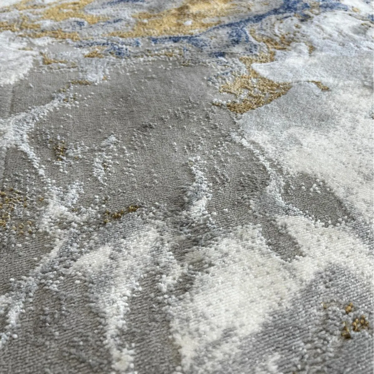 Luxe Weavers Marble Abstract Area Rug. Non-Shedding Carpet