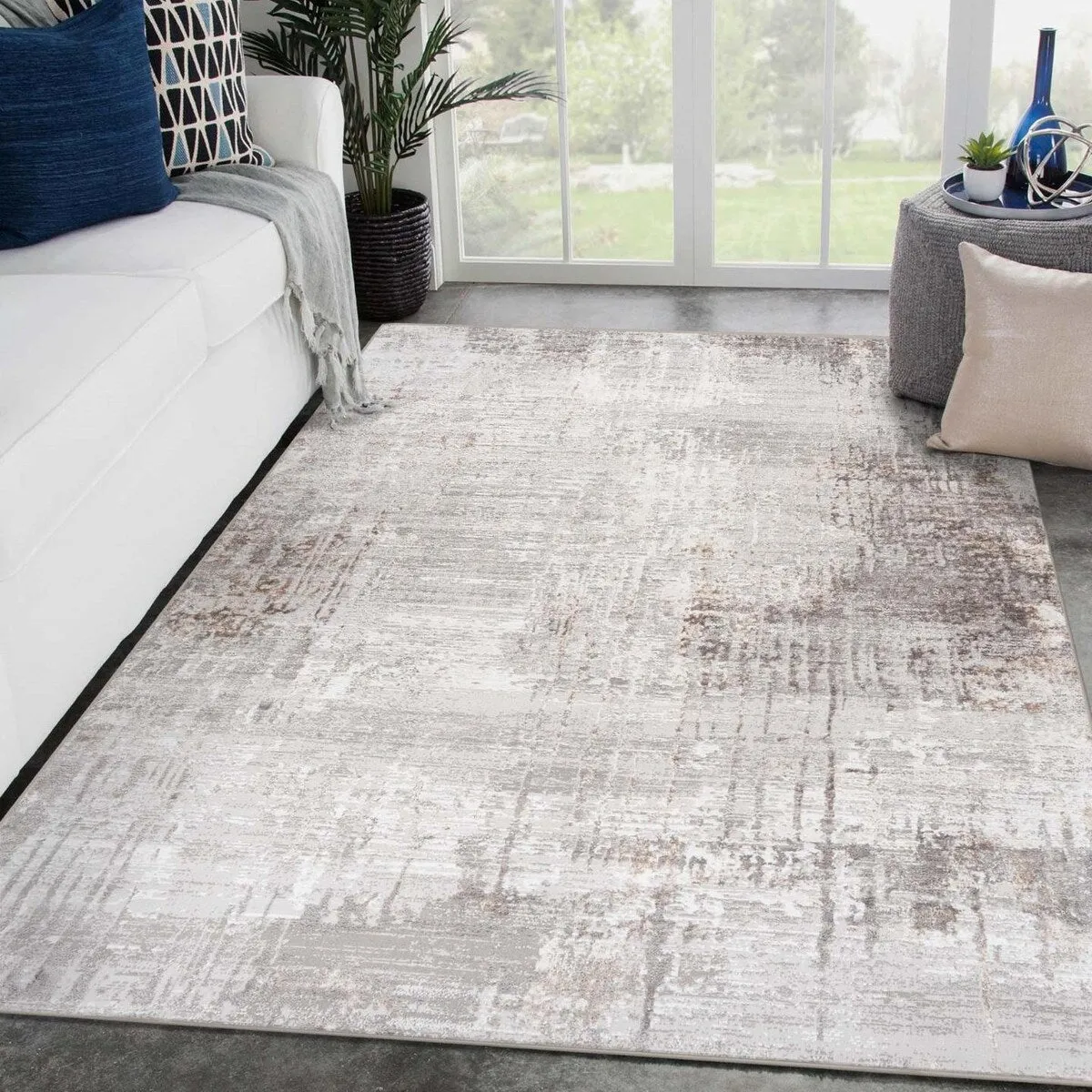Luxe Weavers Modern Abstract Indoor Area Rug for Living Room and Bedroom