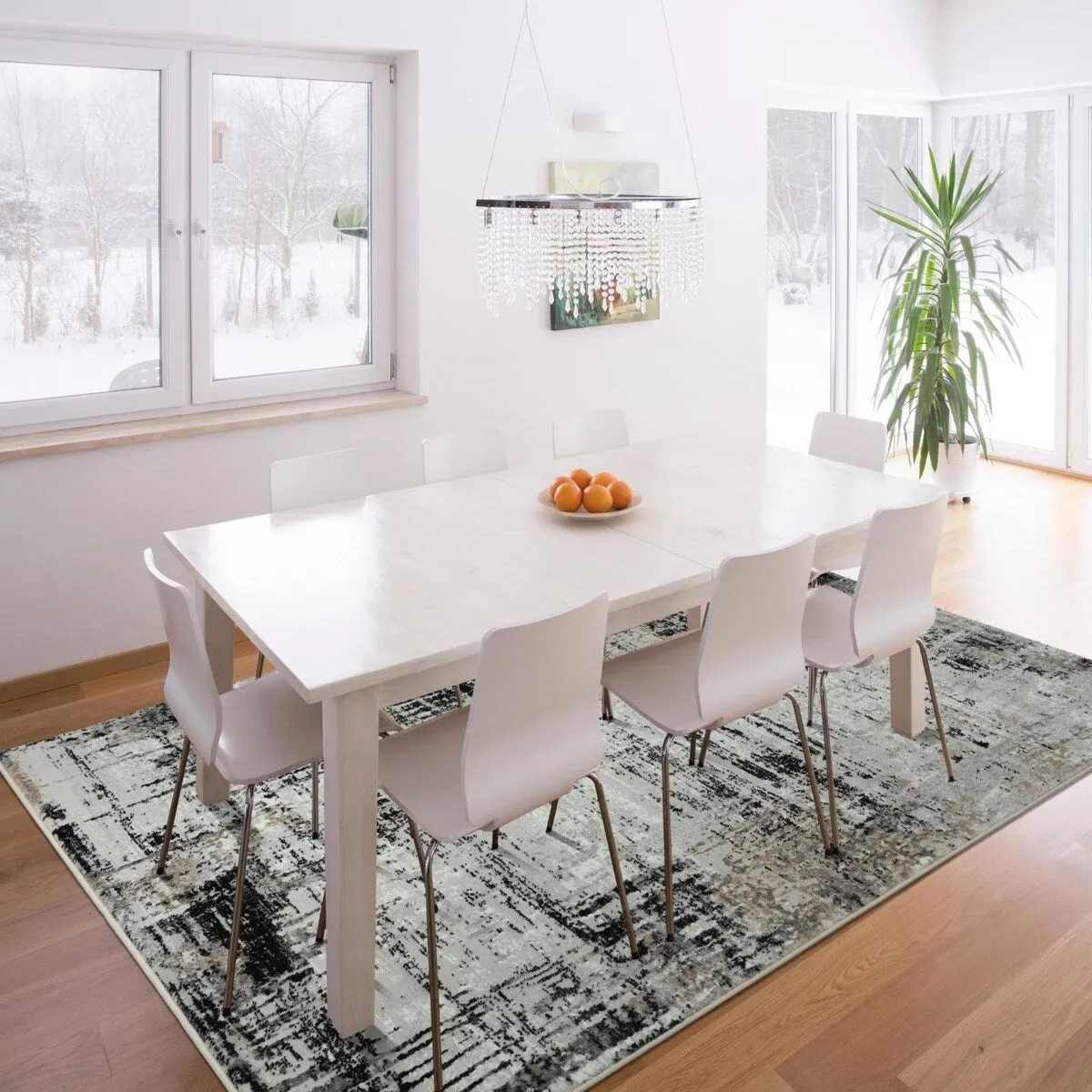 Luxe Weavers Modern Abstract Indoor Area Rug for Living Room and Bedroom