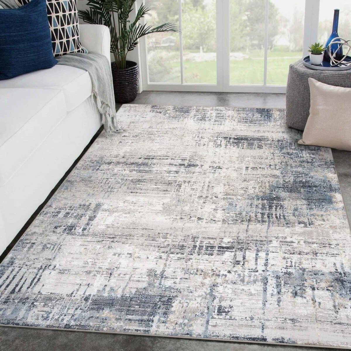 Luxe Weavers Modern Abstract Indoor Area Rug for Living Room and Bedroom