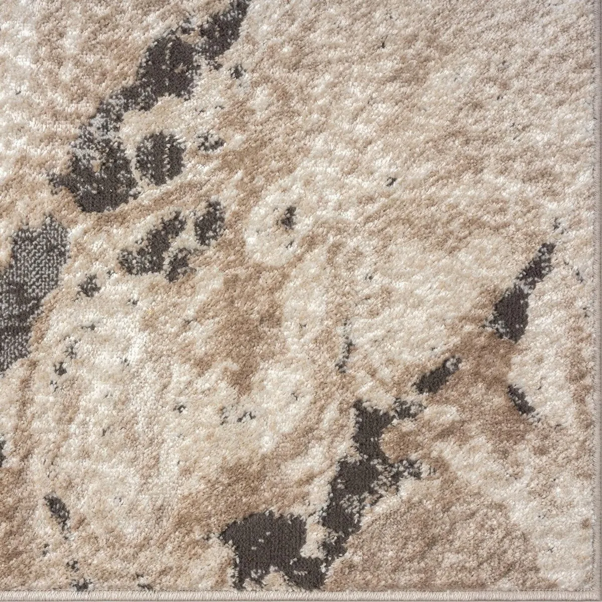 Luxe Weavers Modern Abstract Marble Swirl Area Rug. Indoor Carpet