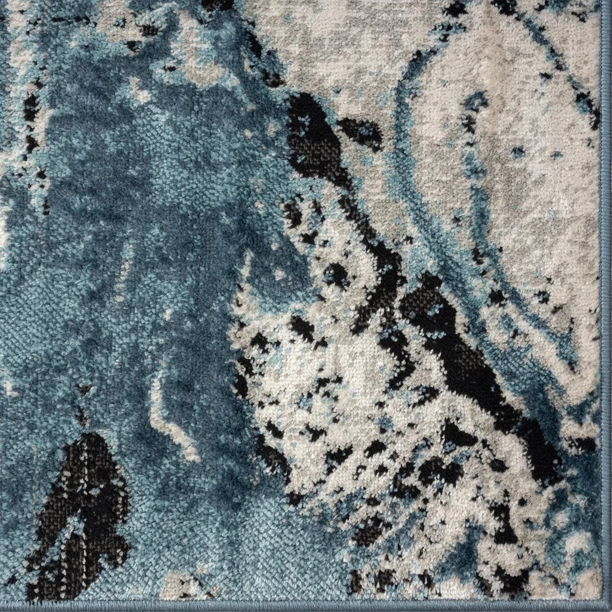 Luxe Weavers Modern Abstract Marble Swirl Area Rug. Indoor Carpet