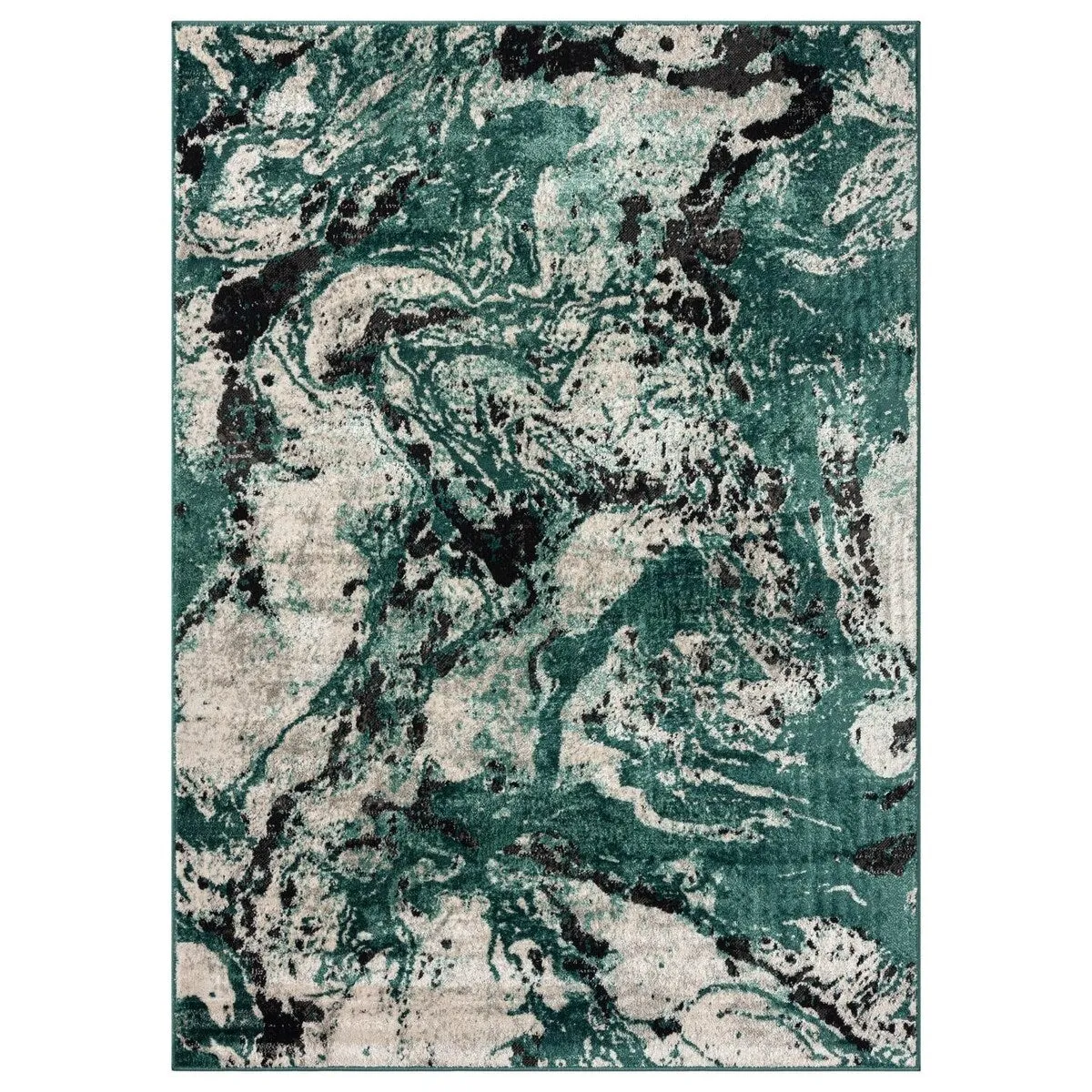 Luxe Weavers Modern Abstract Marble Swirl Area Rug. Indoor Carpet