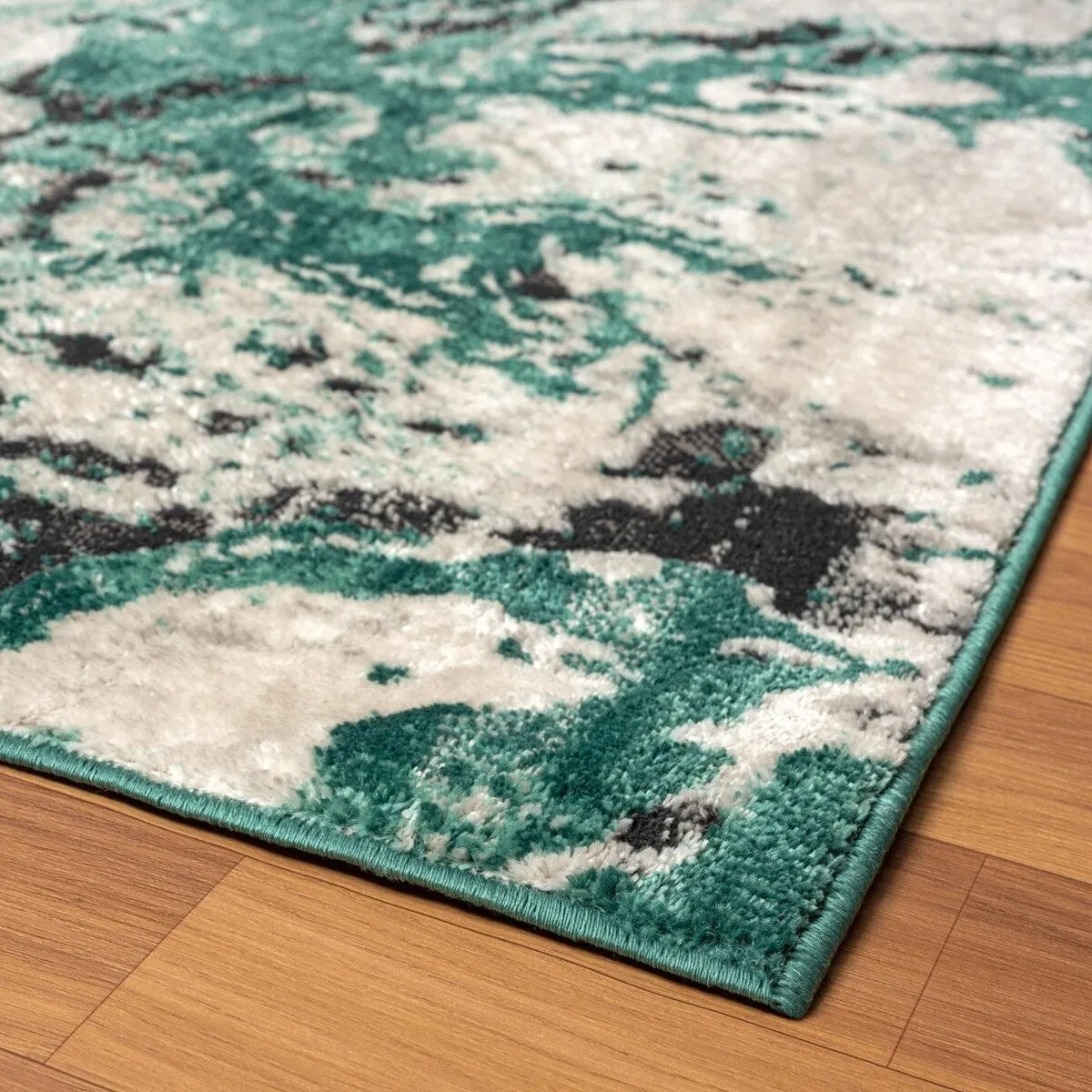 Luxe Weavers Modern Abstract Marble Swirl Area Rug. Indoor Carpet