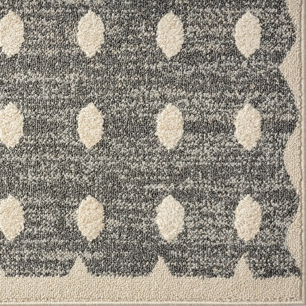 Luxe Weavers Modern Geometric Dots Area Rug. Indoor Carpet