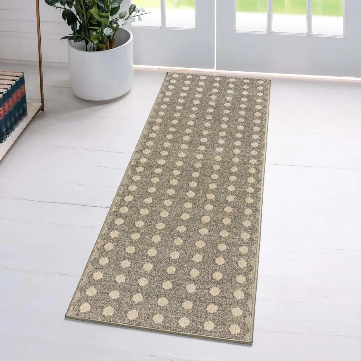Luxe Weavers Modern Geometric Dots Area Rug. Indoor Carpet