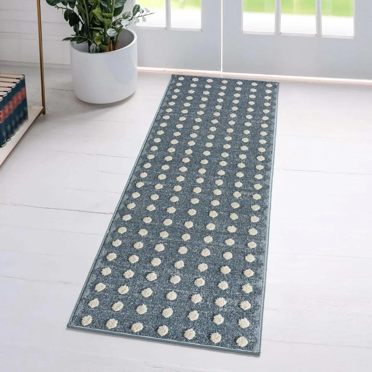 Luxe Weavers Modern Geometric Dots Area Rug. Indoor Carpet