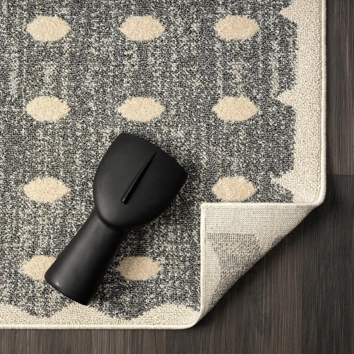 Luxe Weavers Modern Geometric Dots Area Rug. Indoor Carpet