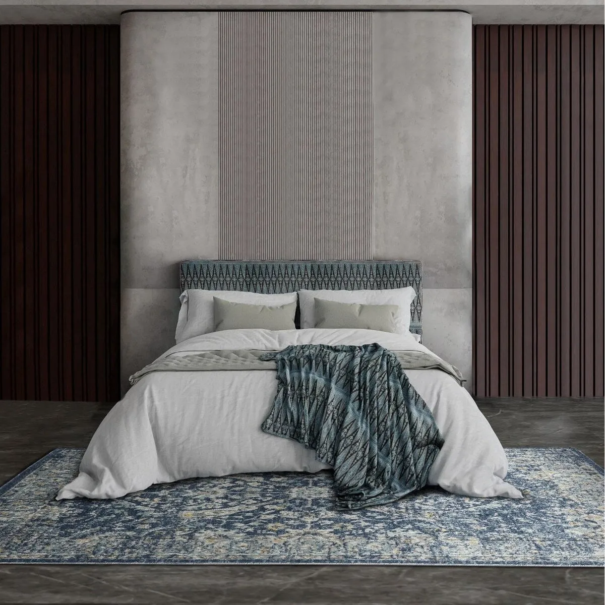 Luxe Weavers Modern Oriental Area Rug. Stain-Resistant Carpet