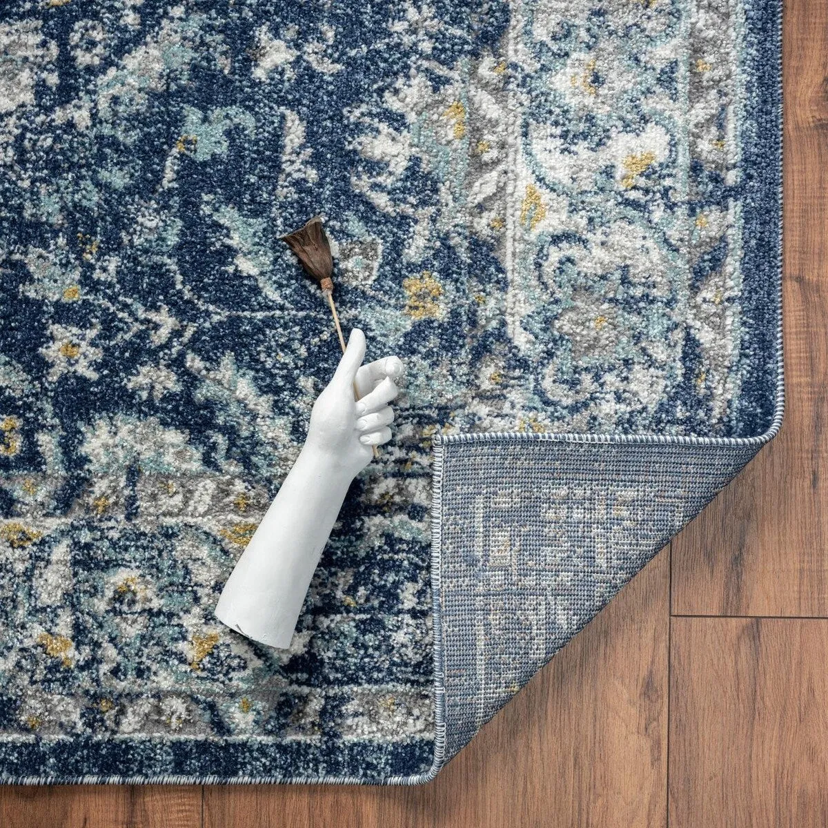 Luxe Weavers Modern Oriental Area Rug. Stain-Resistant Carpet