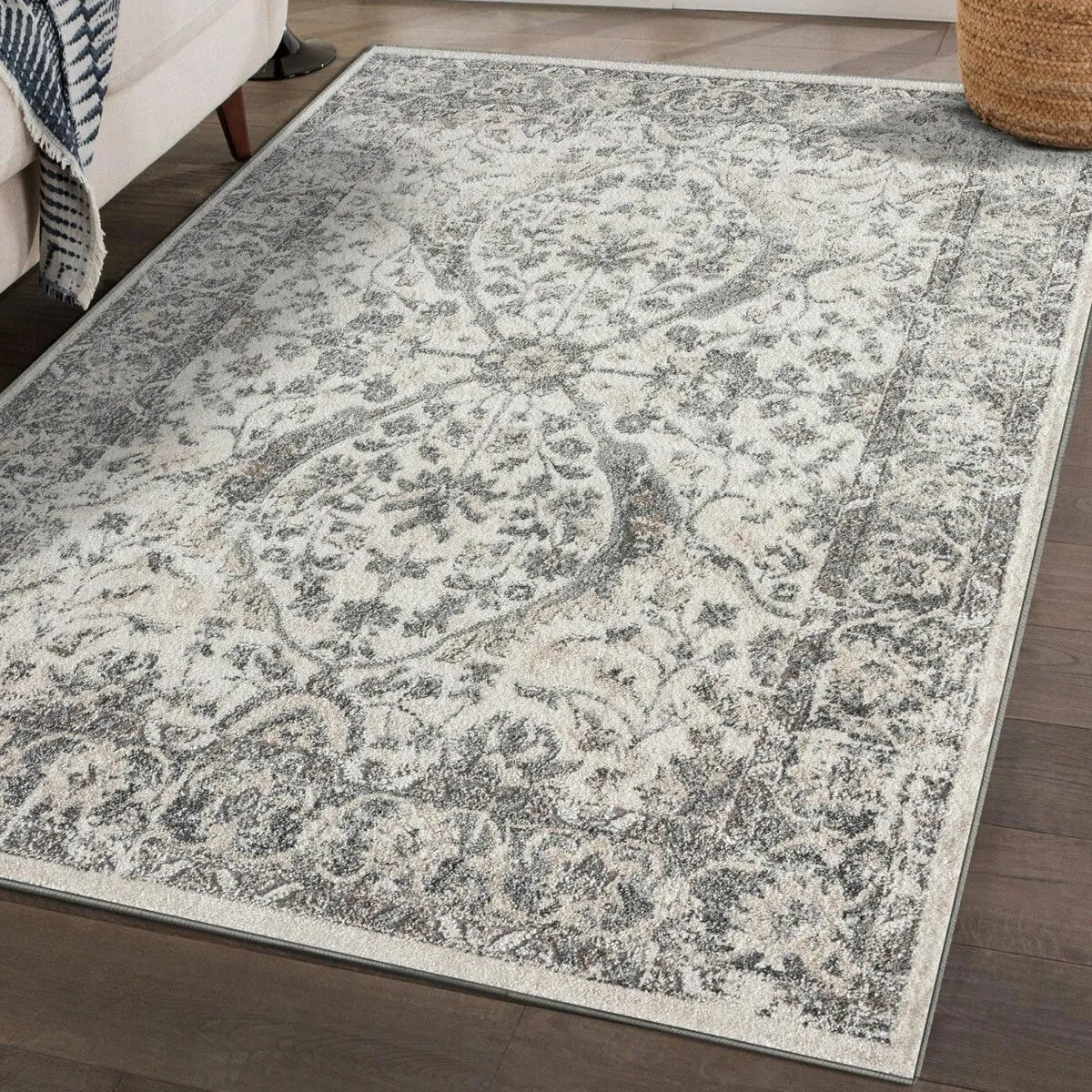 Luxe Weavers Modern Oriental Area Rug. Stain-Resistant Carpet
