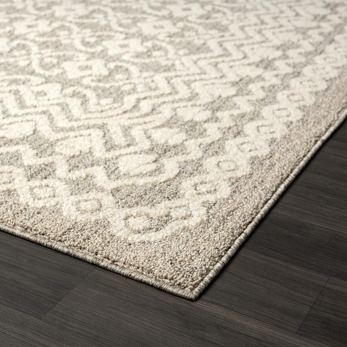 Luxe Weavers Moroccan Trellis Area Rug. Modern Floral Stain Resistant Carpet