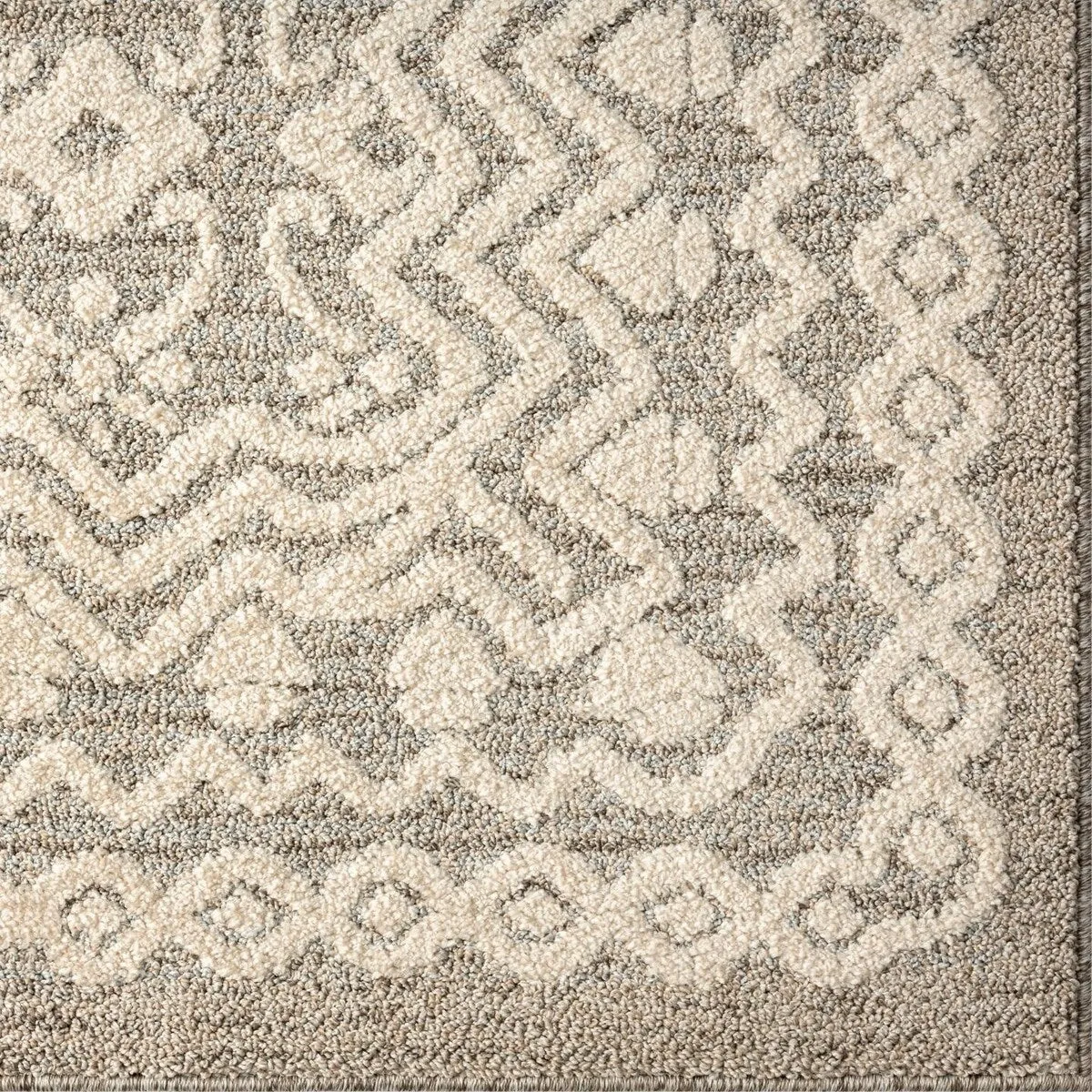Luxe Weavers Moroccan Trellis Area Rug. Modern Floral Stain Resistant Carpet