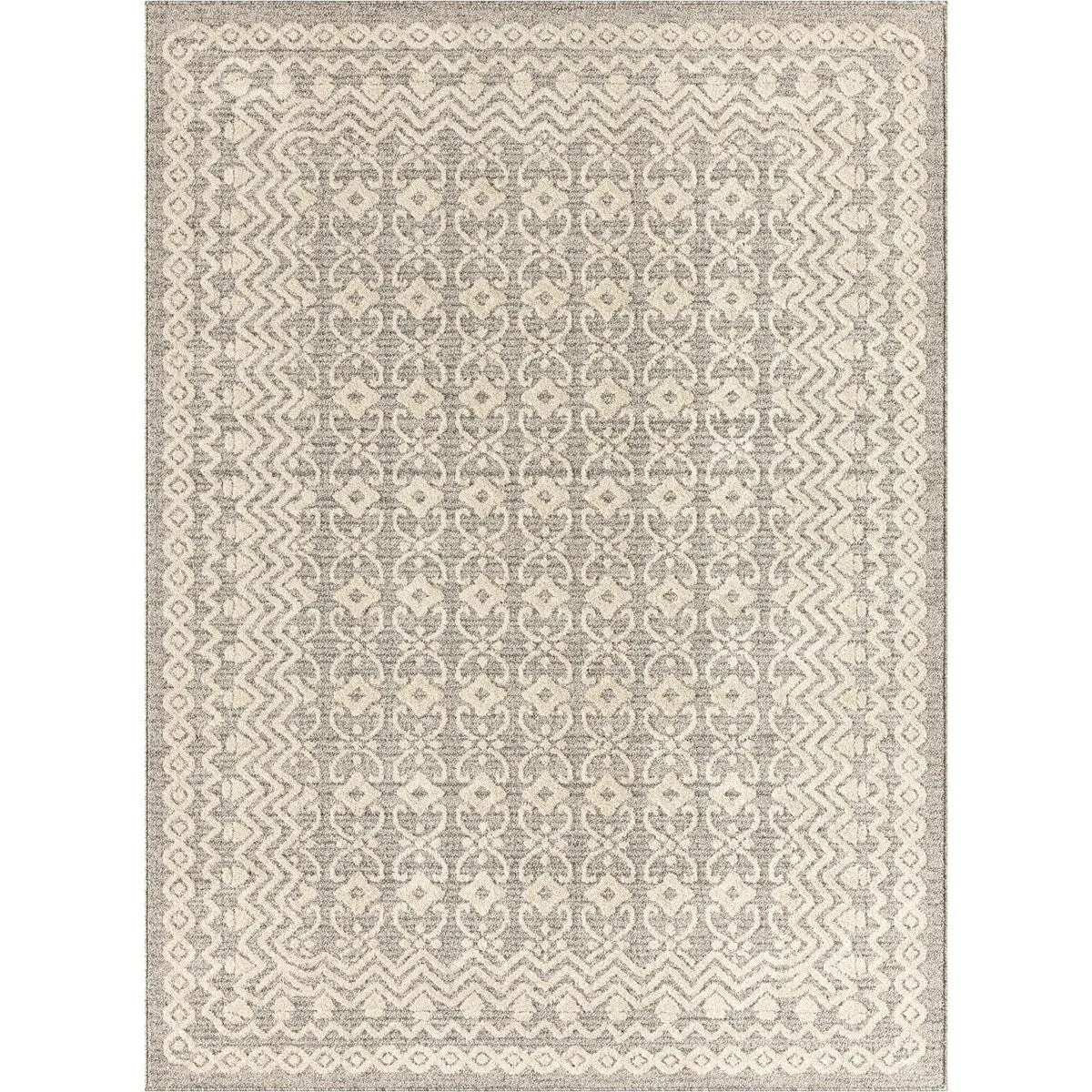 Luxe Weavers Moroccan Trellis Area Rug. Modern Floral Stain Resistant Carpet