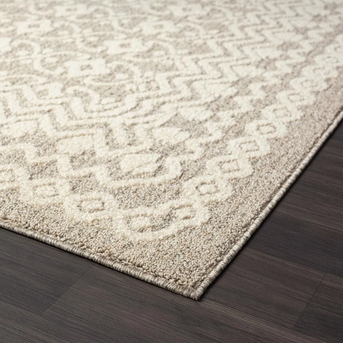 Luxe Weavers Moroccan Trellis Area Rug. Modern Floral Stain Resistant Carpet