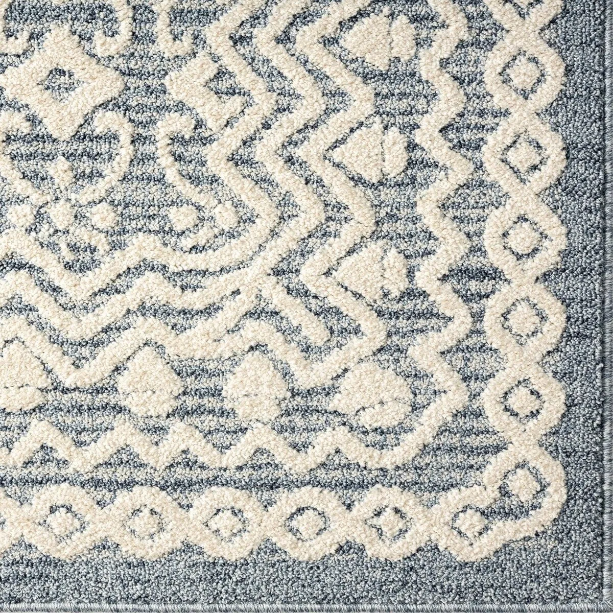 Luxe Weavers Moroccan Trellis Area Rug. Modern Floral Stain Resistant Carpet