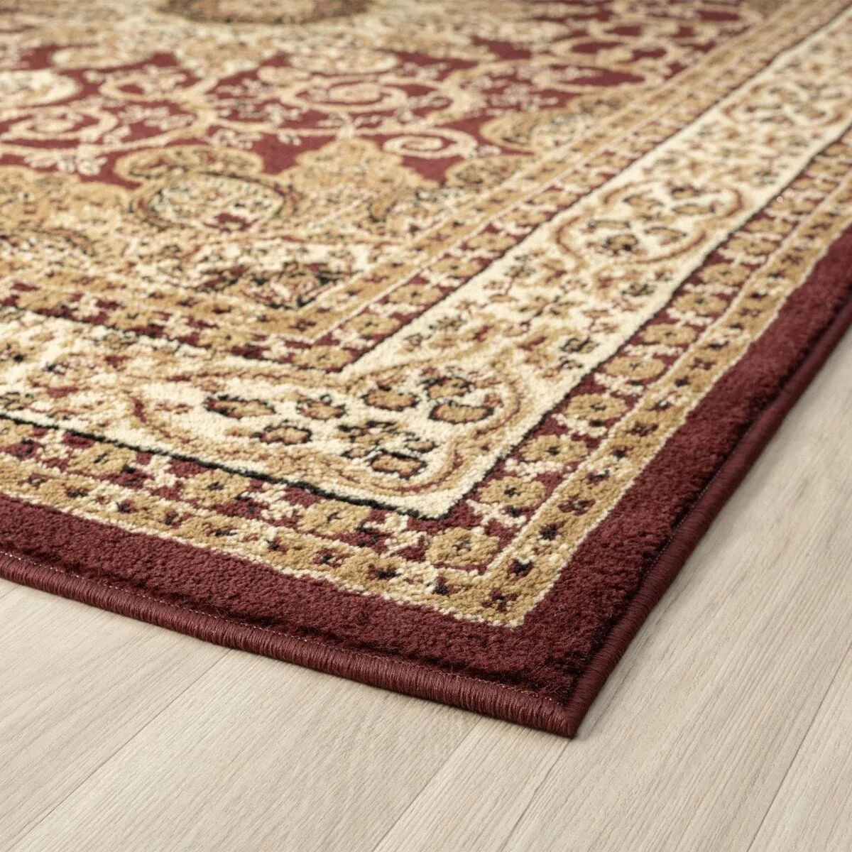 Luxe Weavers Oriental Floral Medallion Area Rug. Indoor Floor Cover