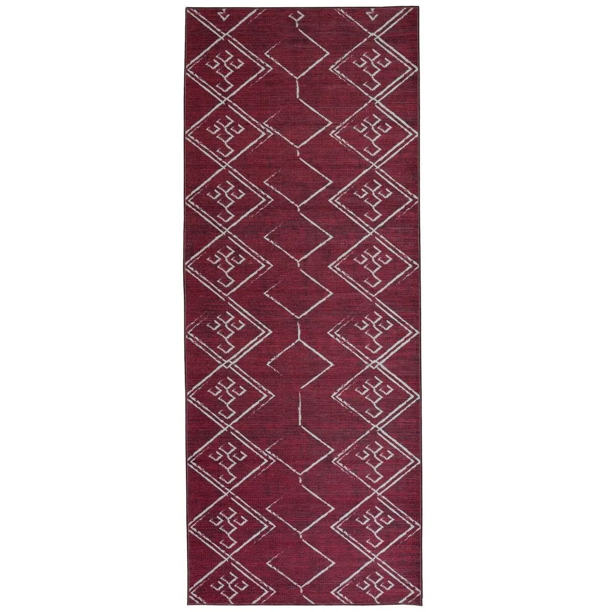 Machine Washable-Eco-Friendly Area Rug With Non-Slip Backing Aspen Tribal Moroccan Bohemian Design