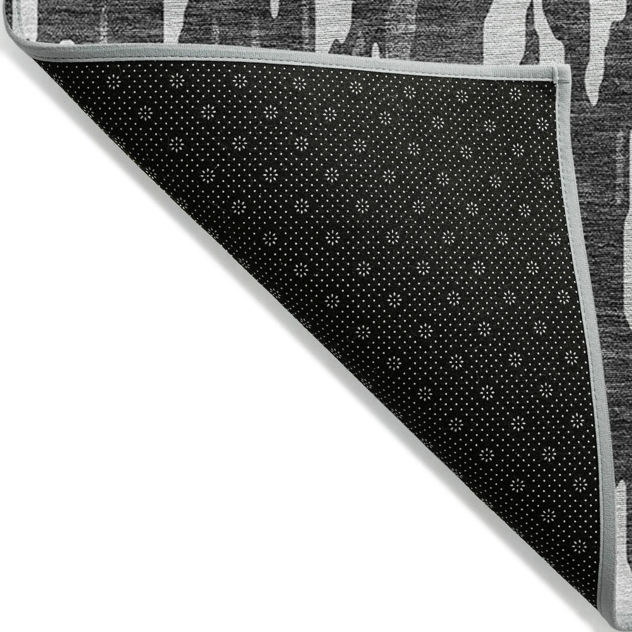 Machine Washable Indoor/ Outdoor Abstract Chantille Rug