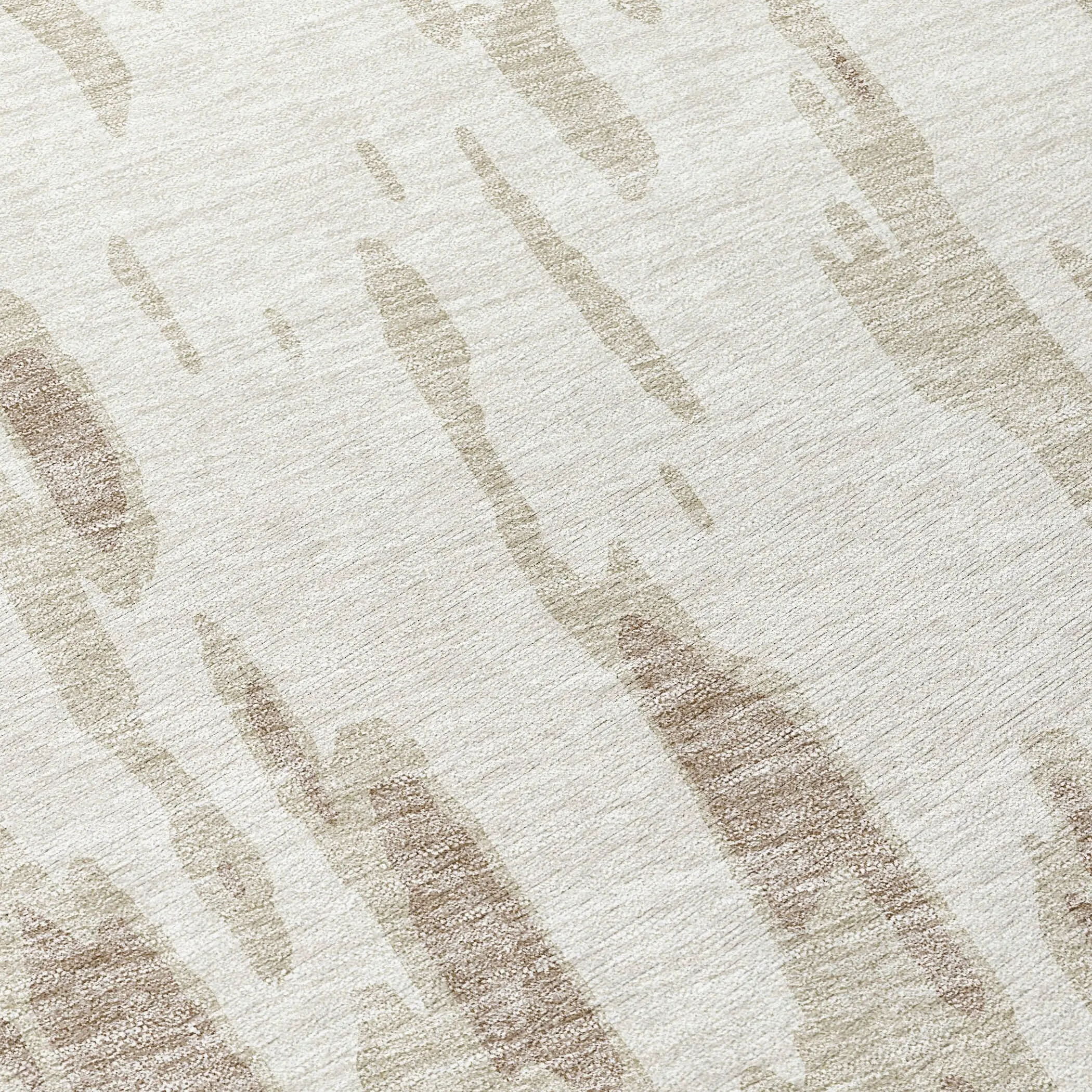 Machine Washable Indoor/ Outdoor Abstract Chantille Rug
