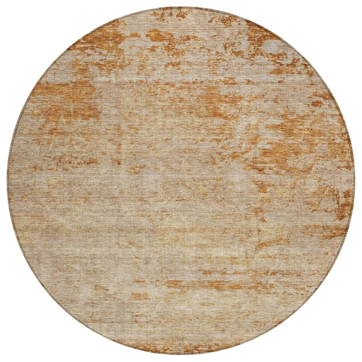 Machine Washable Indoor/ Outdoor Abstract Ombre Chantille Rug