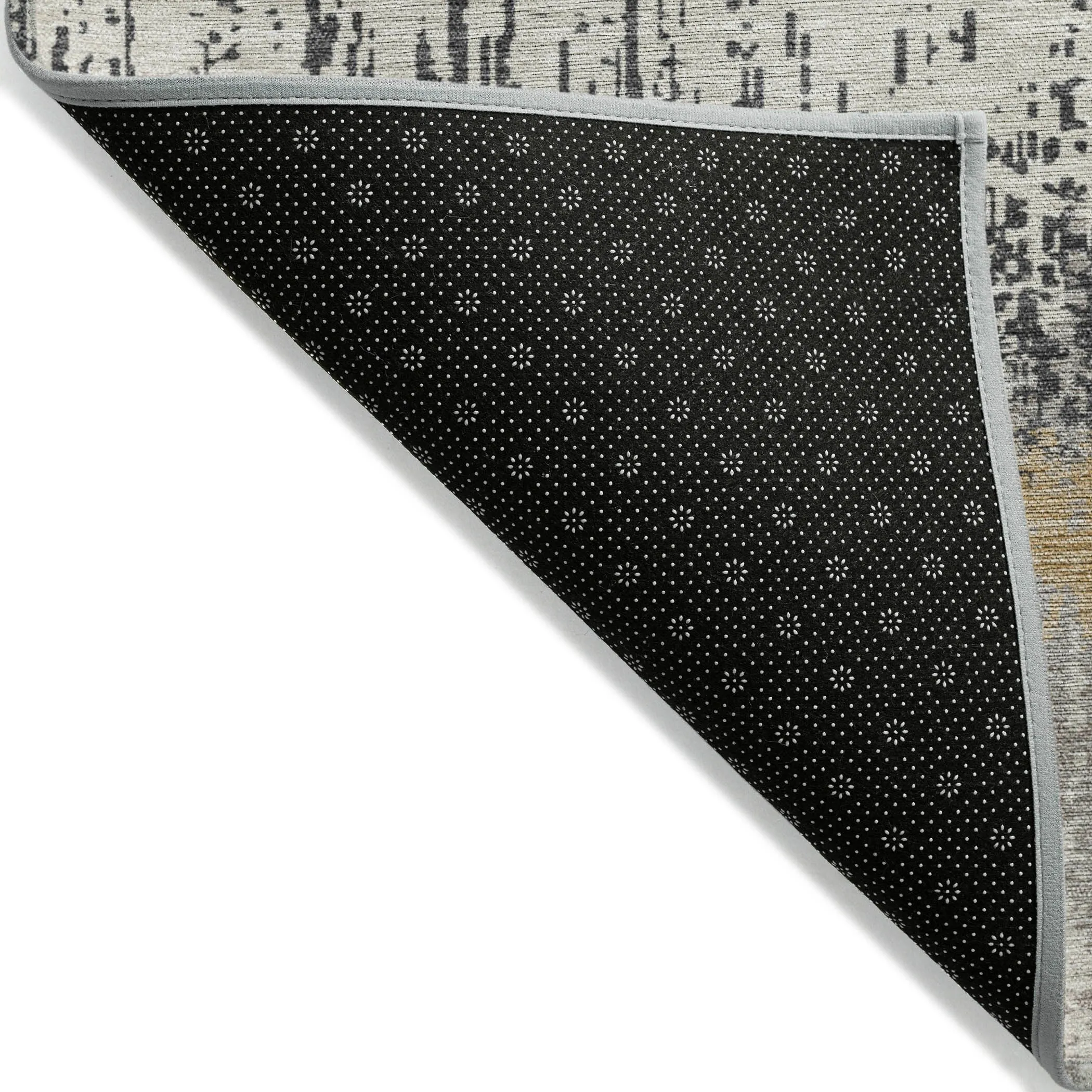 Machine Washable Indoor/ Outdoor Abstract Ombre Chantille Rug