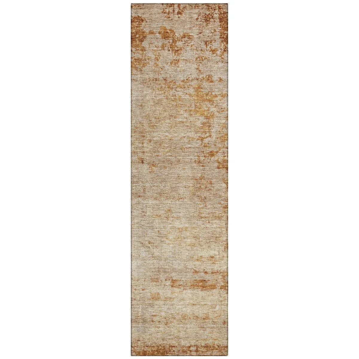 Machine Washable Indoor/ Outdoor Abstract Ombre Chantille Rug