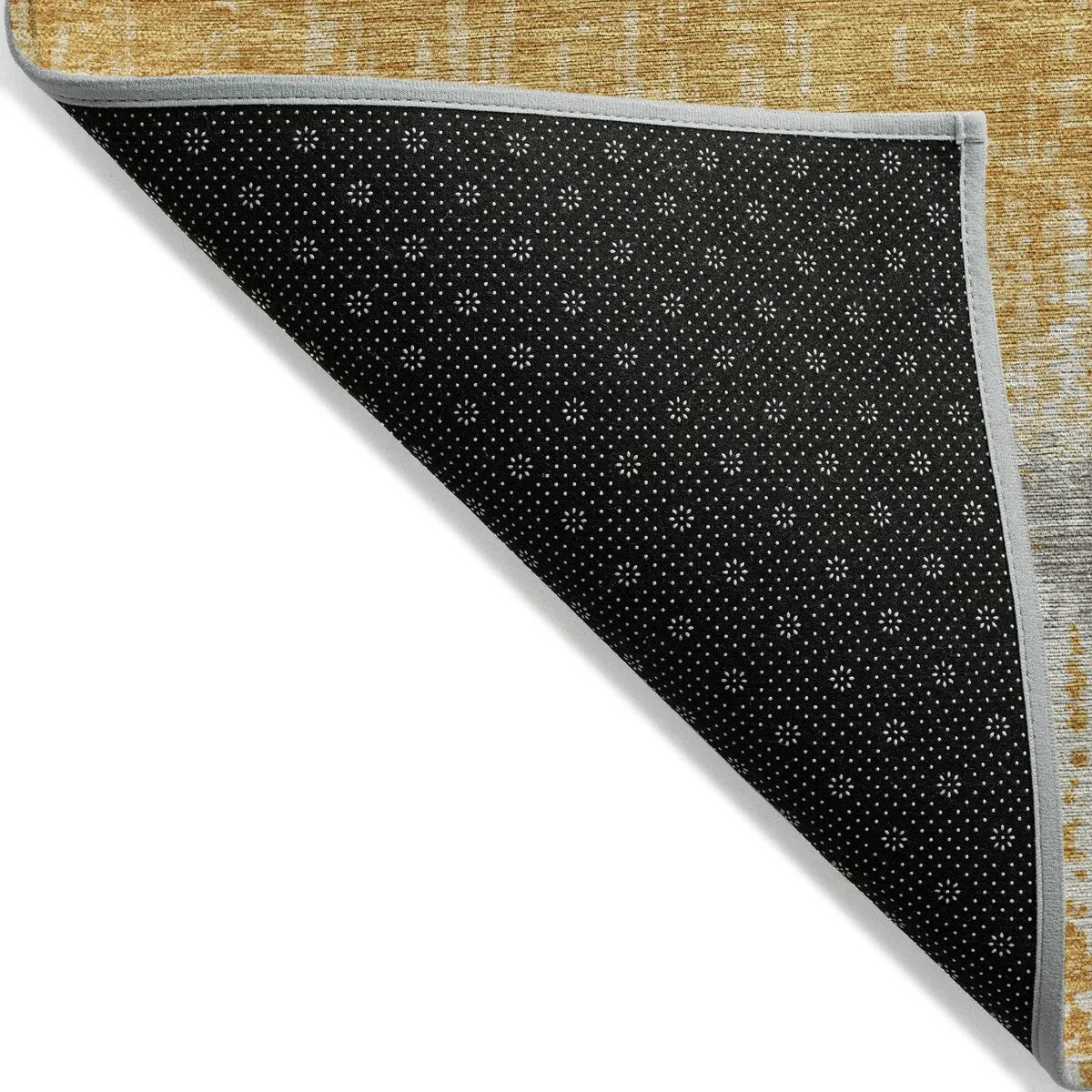 Machine Washable Indoor/ Outdoor Abstract Ombre Chantille Rug